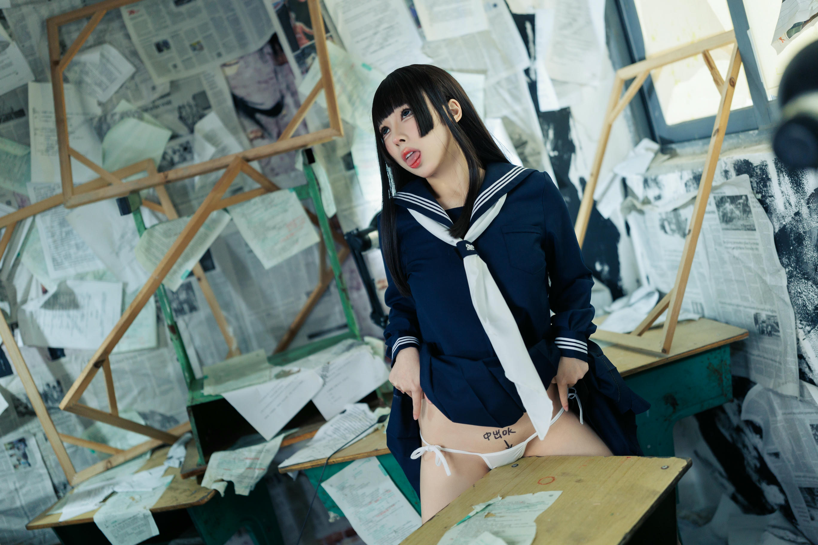 胡桃猫Kurumineko NO.026 反差学妹 [132P-1.36GB]_第2集