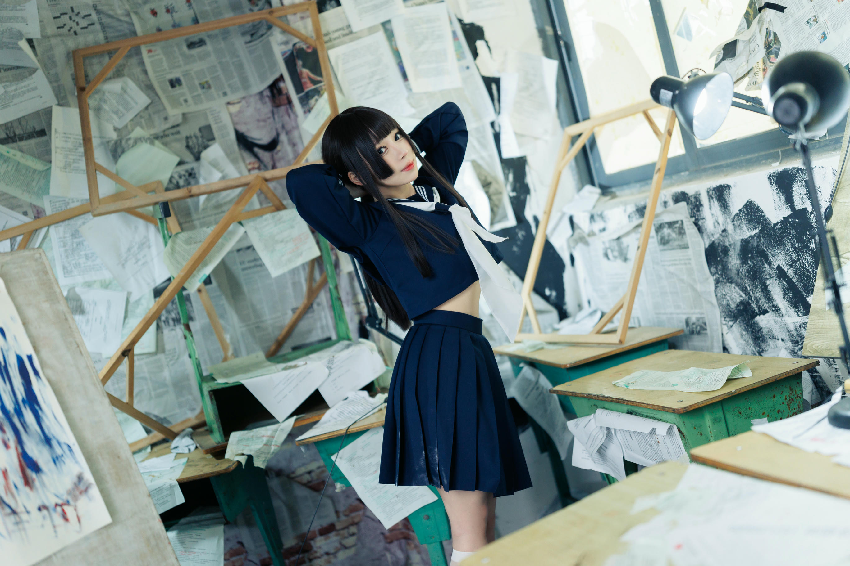 胡桃猫Kurumineko NO.026 反差学妹 [132P-1.36GB]_第1集