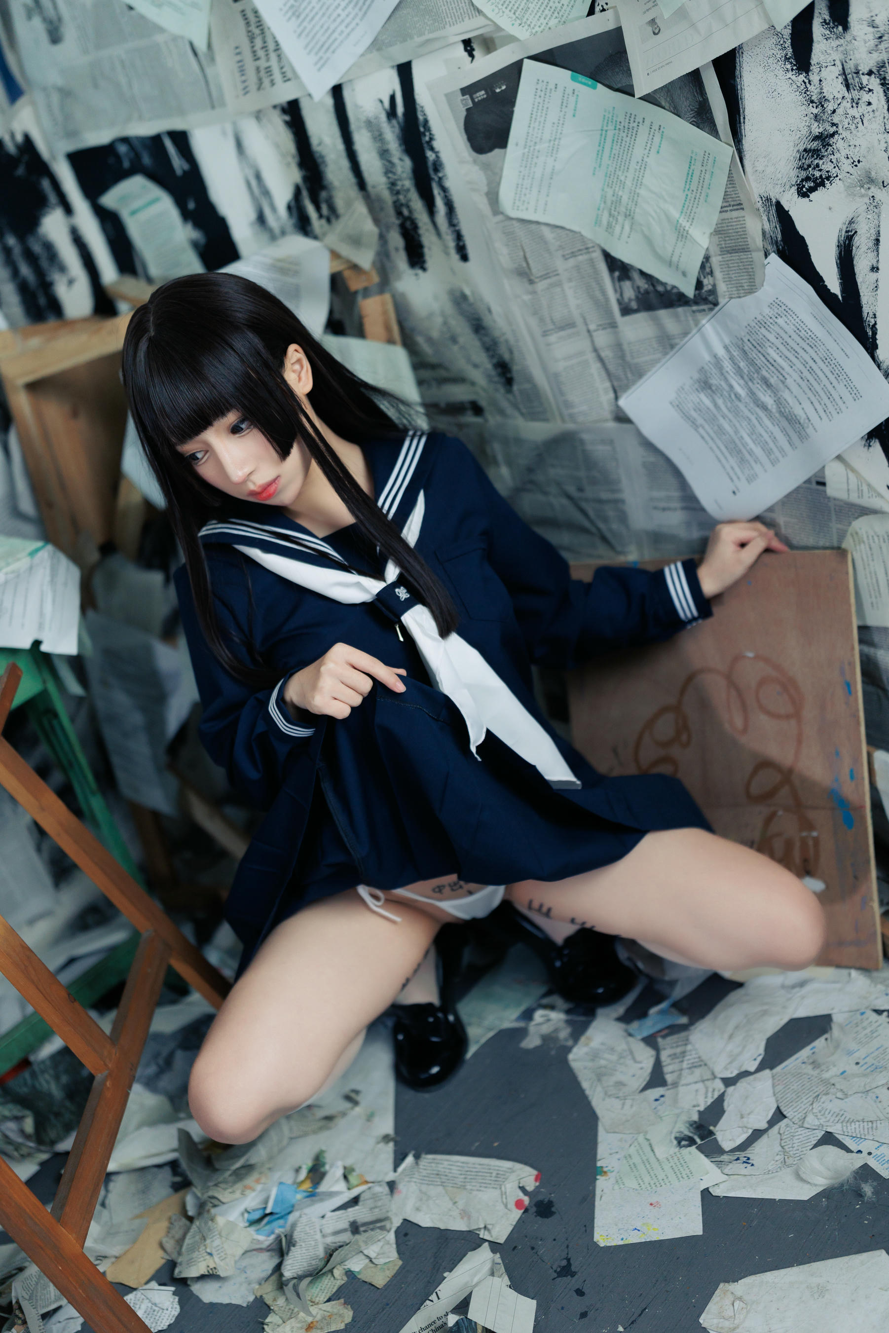 胡桃猫Kurumineko NO.026 反差学妹 [132P-1.36GB]_第3集