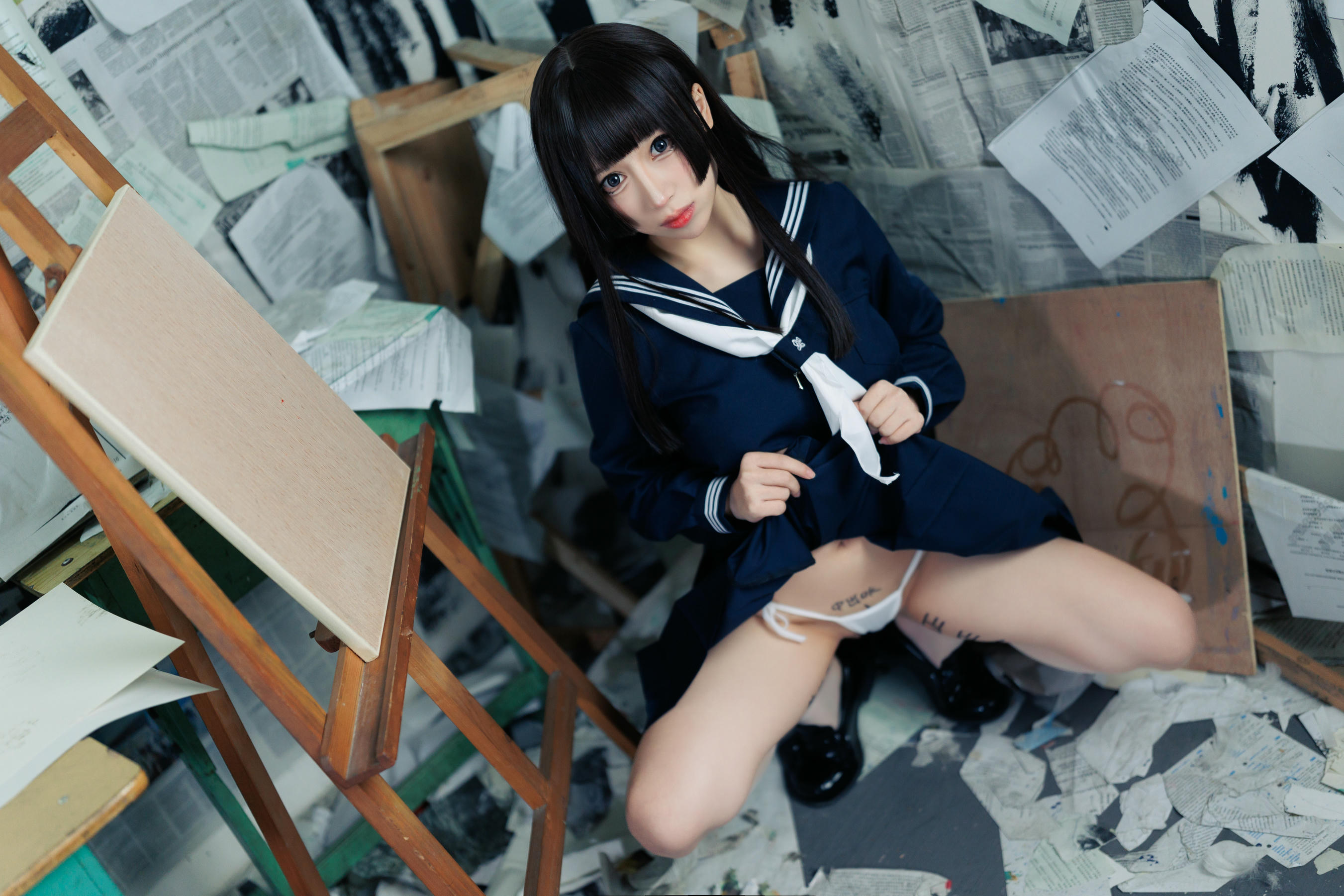 胡桃猫Kurumineko NO.026 反差学妹 [132P-1.36GB]_第3集