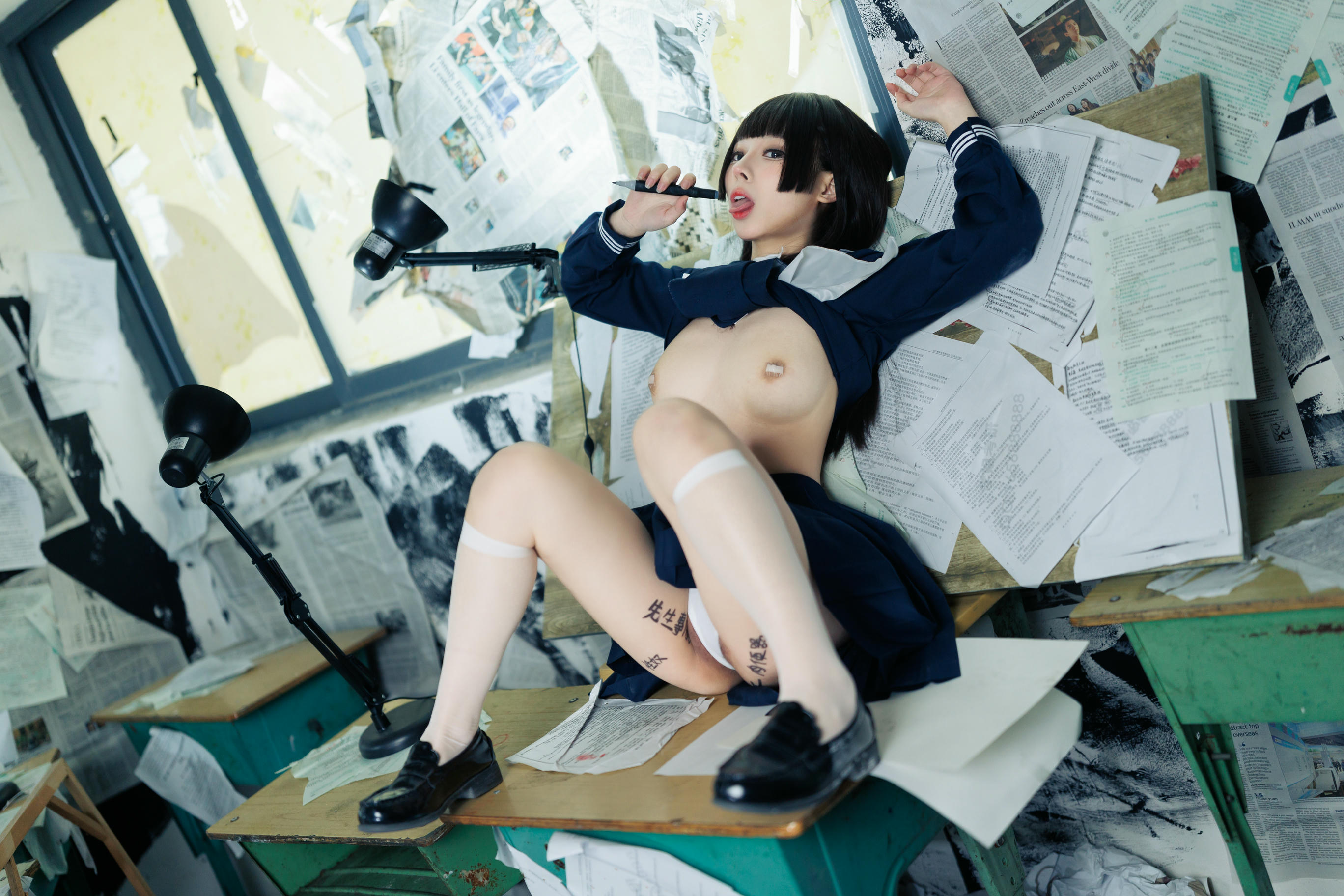 胡桃猫Kurumineko NO.026 反差学妹 [132P-1.36GB]_第4集