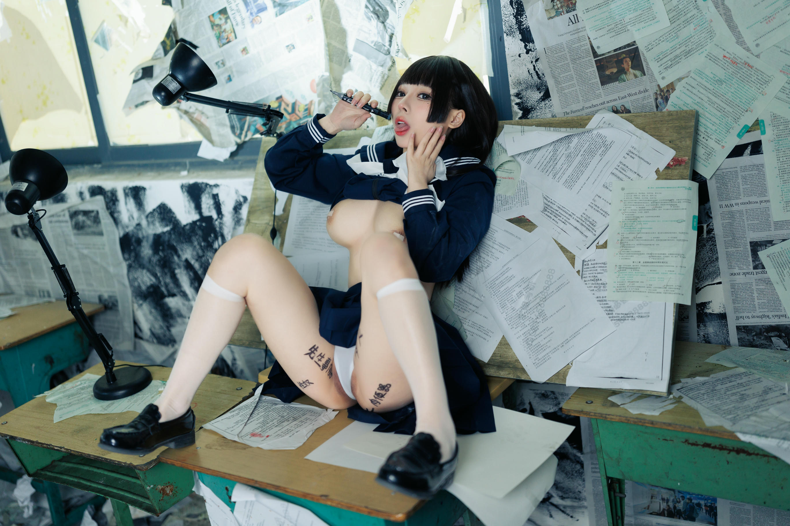 胡桃猫Kurumineko NO.026 反差学妹 [132P-1.36GB]_第4集