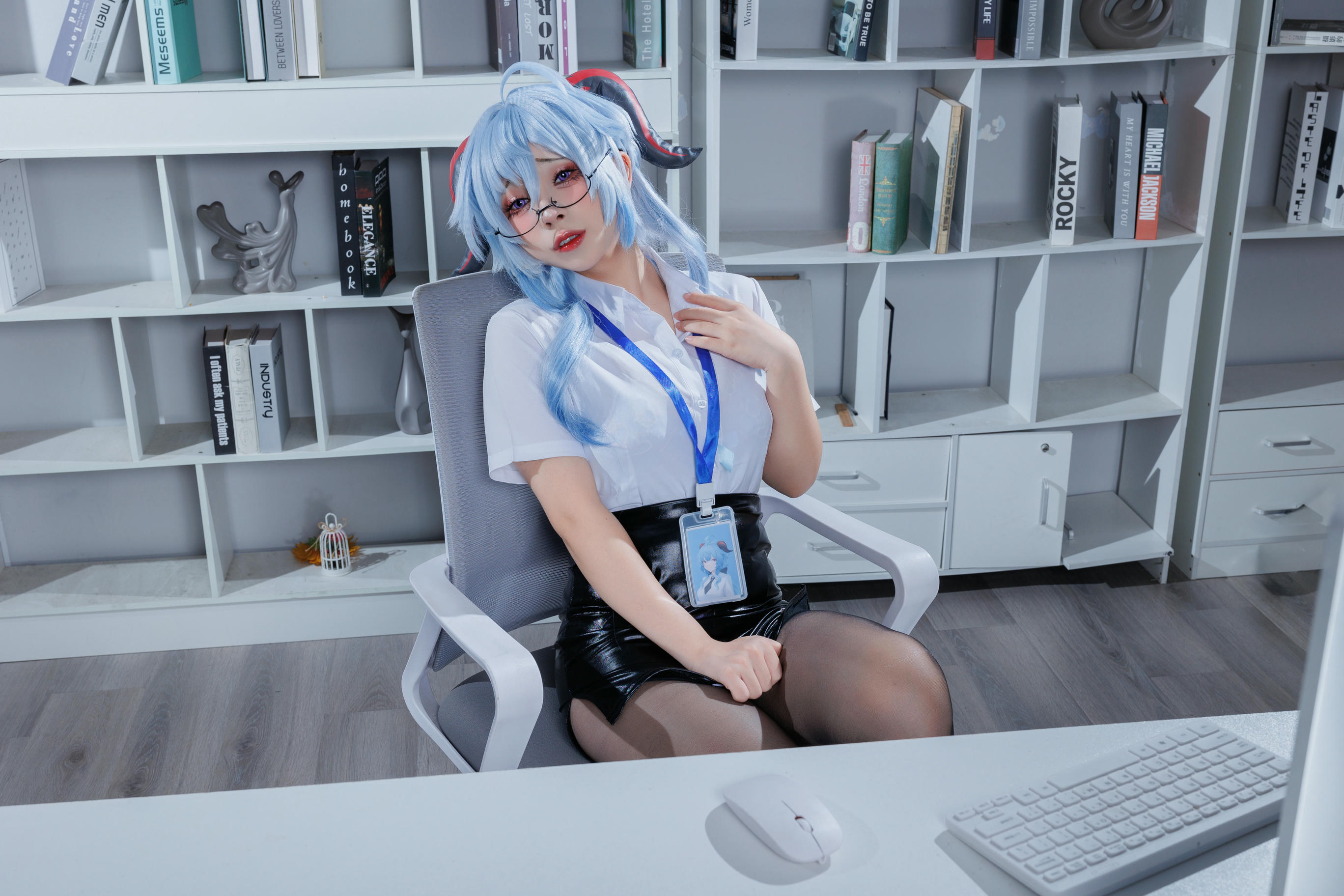 胡桃猫Kurumineko NO.035 甘雨ol [136P1V 1.42GB]-写真_第1集