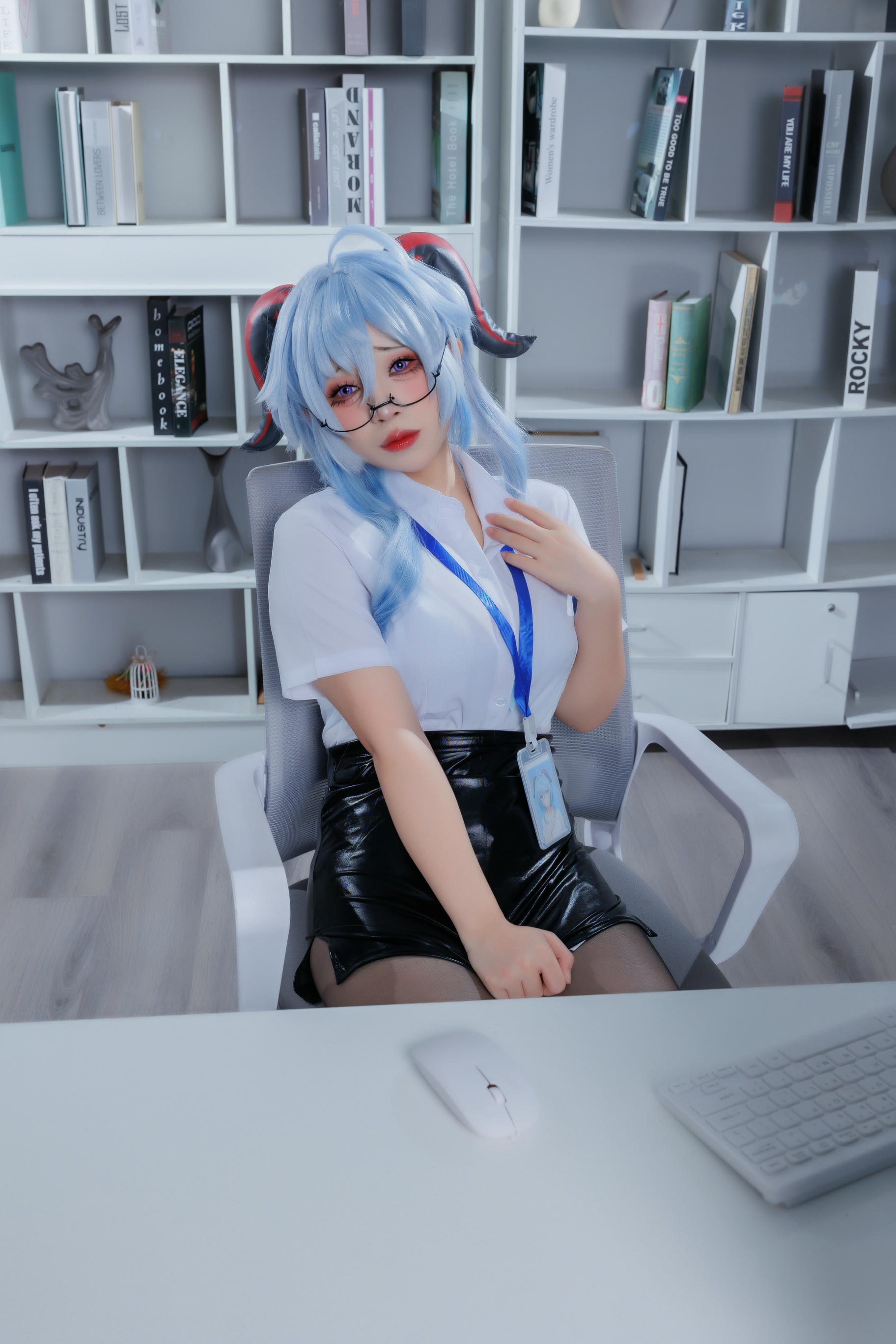 胡桃猫Kurumineko NO.035 甘雨ol [136P1V 1.42GB]-写真_第1集