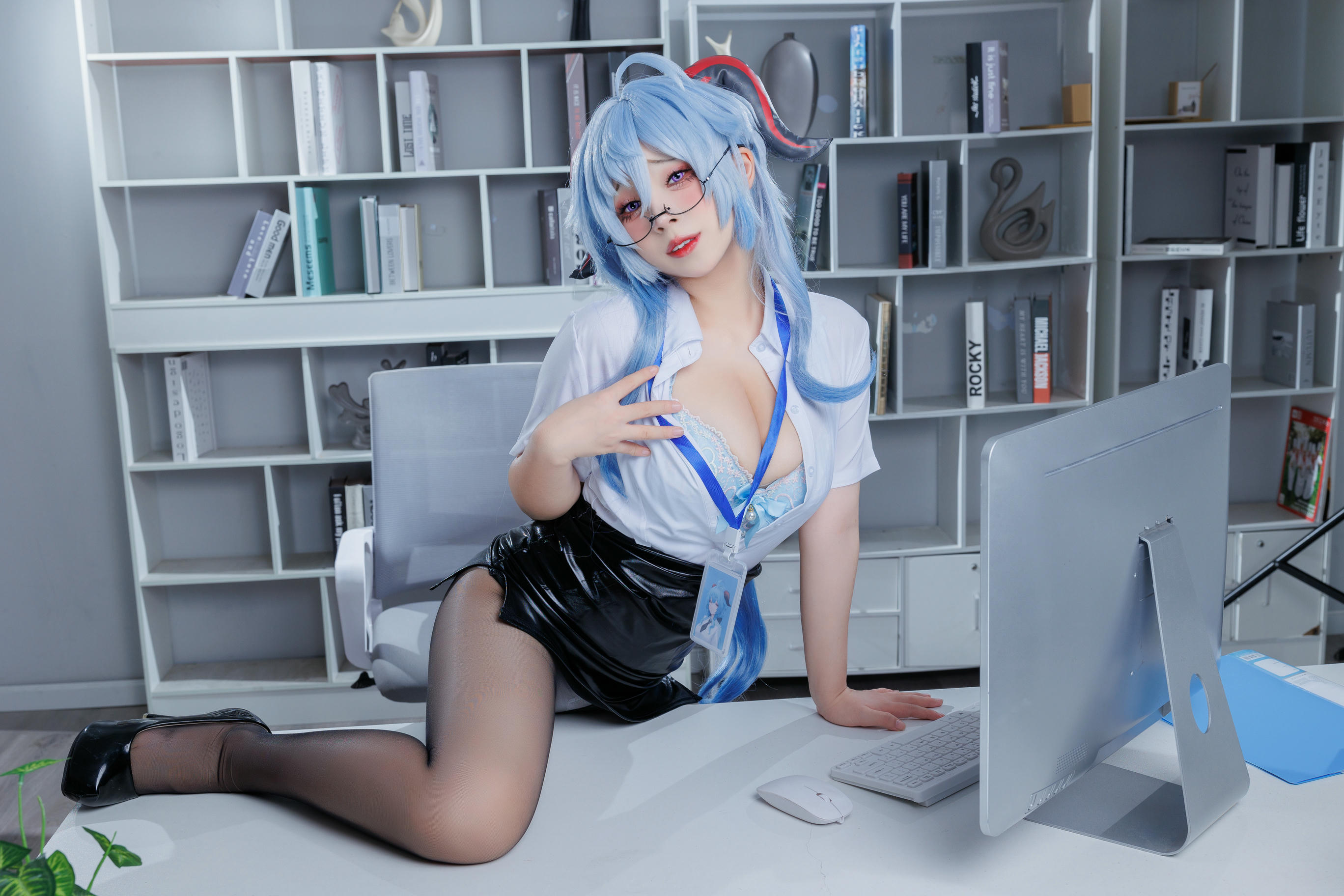 胡桃猫Kurumineko NO.035 甘雨ol [136P1V 1.42GB]-写真_第2集