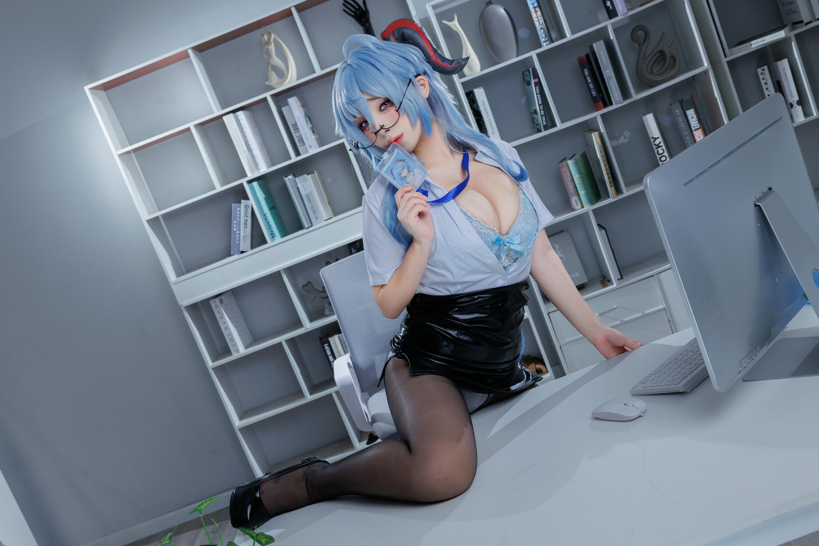 胡桃猫Kurumineko NO.035 甘雨ol [136P1V 1.42GB]-写真_第2集