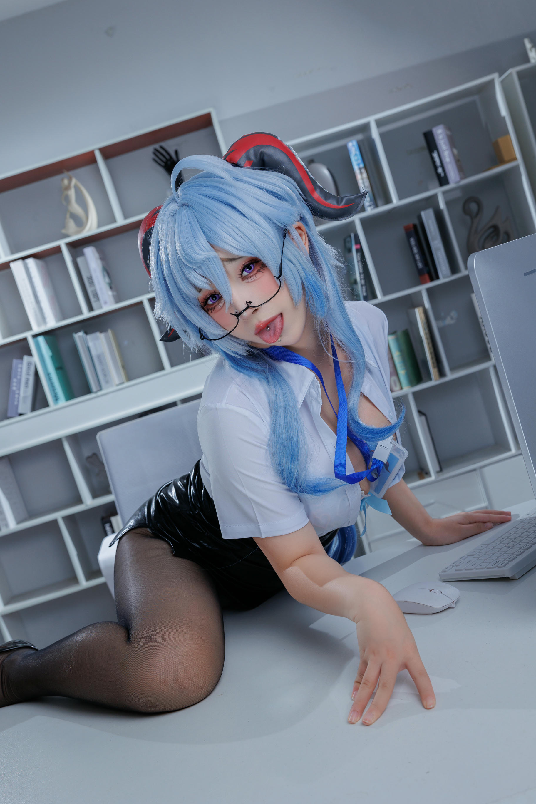 胡桃猫Kurumineko NO.035 甘雨ol [136P1V 1.42GB]-写真_第2集