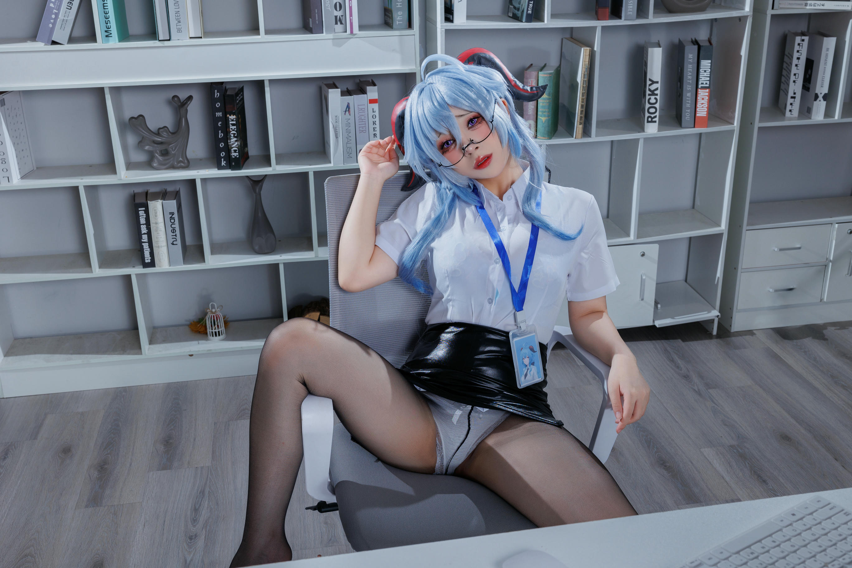 胡桃猫Kurumineko NO.035 甘雨ol [136P1V 1.42GB]-写真_第1集