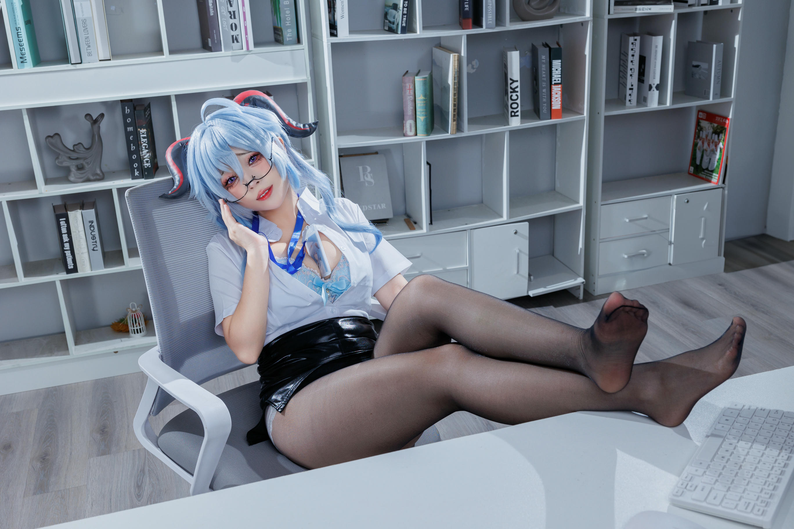 胡桃猫Kurumineko NO.035 甘雨ol [136P1V 1.42GB]-写真_第2集