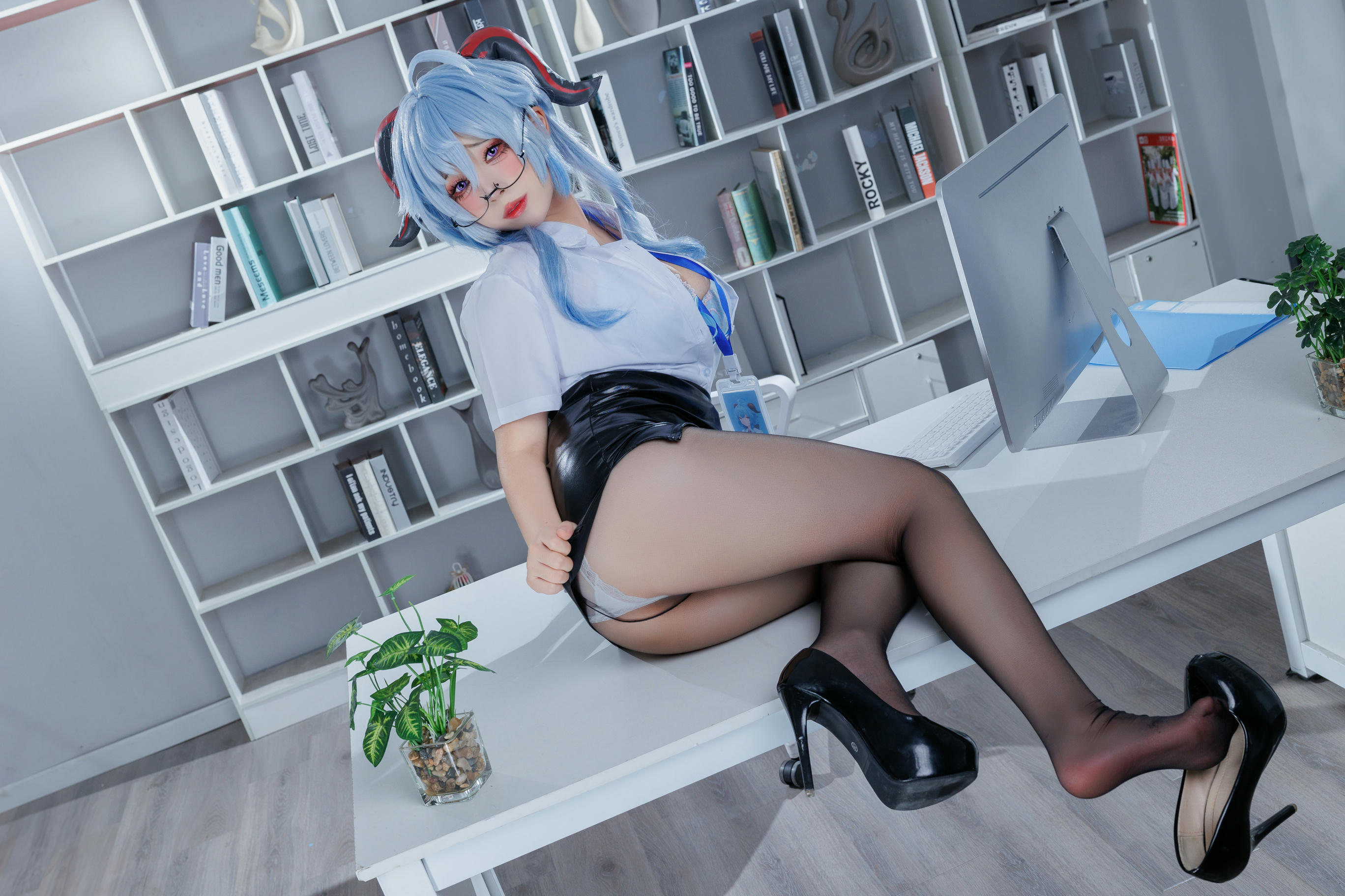 胡桃猫Kurumineko NO.035 甘雨ol [136P1V 1.42GB]-写真_第2集