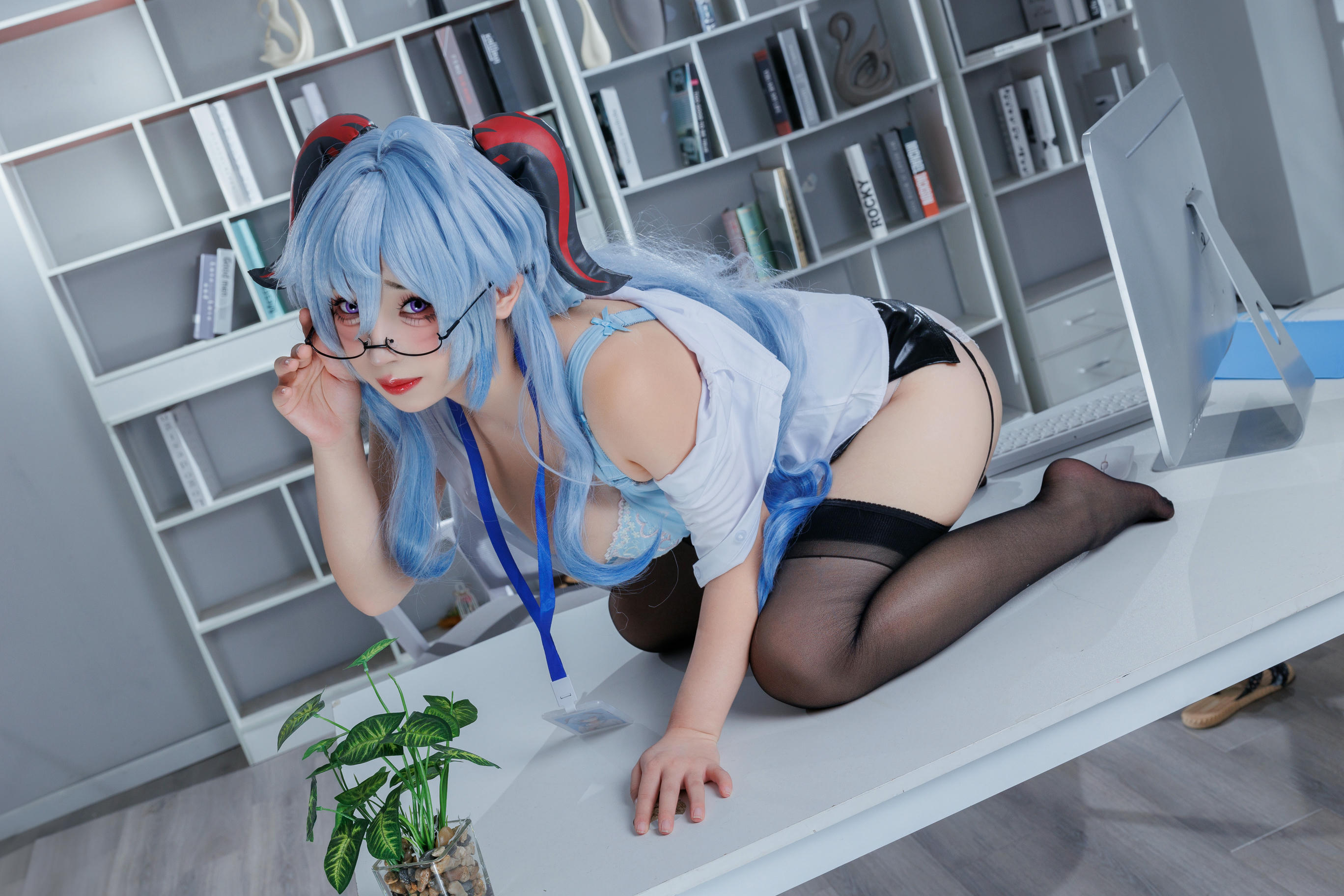 胡桃猫Kurumineko NO.035 甘雨ol [136P1V 1.42GB]-写真_第5集