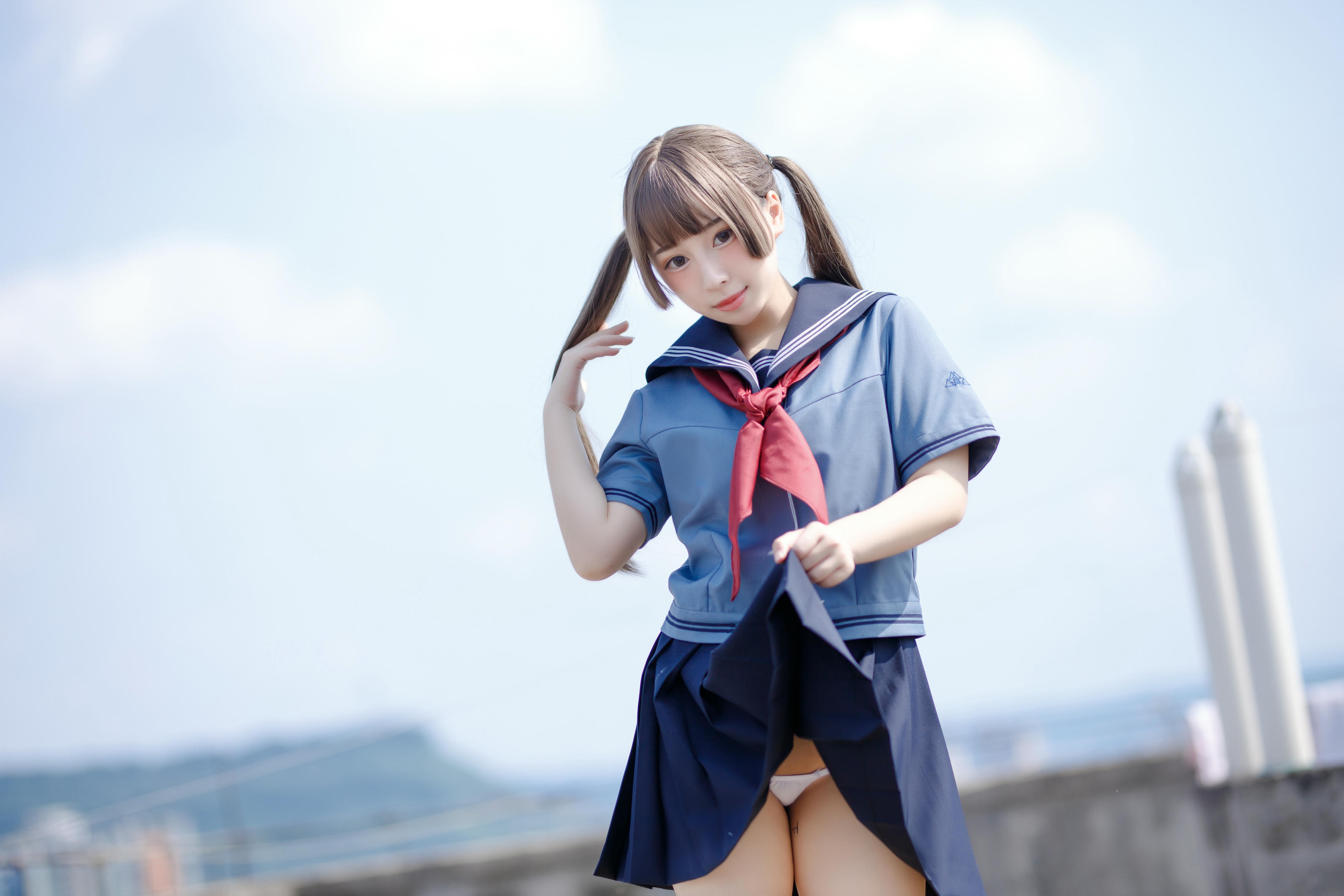 胡桃猫Kurumineko NO.005 天台的爱之告白 [4V 143P 2GB]-告白_第1集