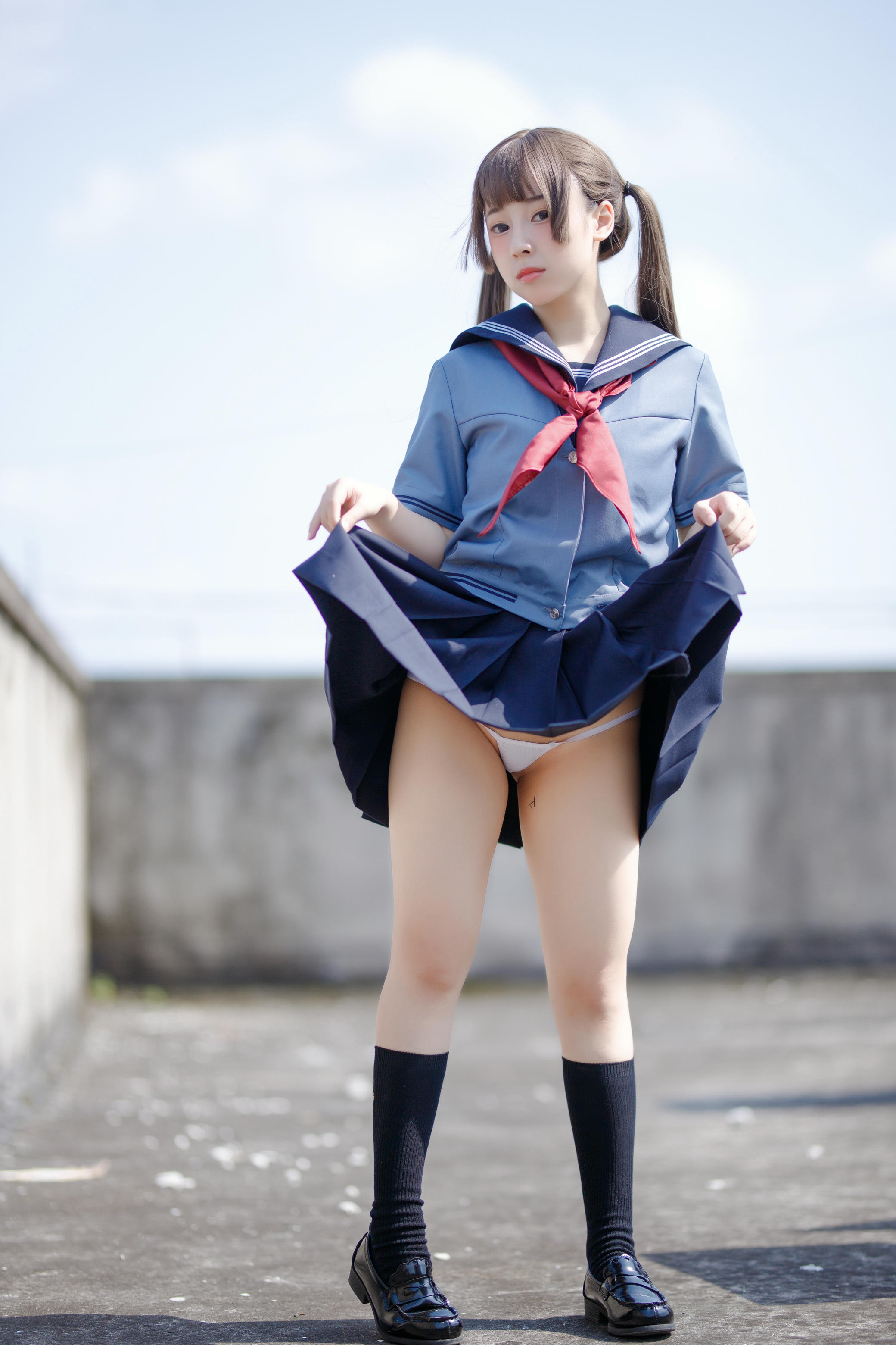 胡桃猫Kurumineko NO.005 天台的爱之告白 [4V 143P 2GB]-告白_第1集