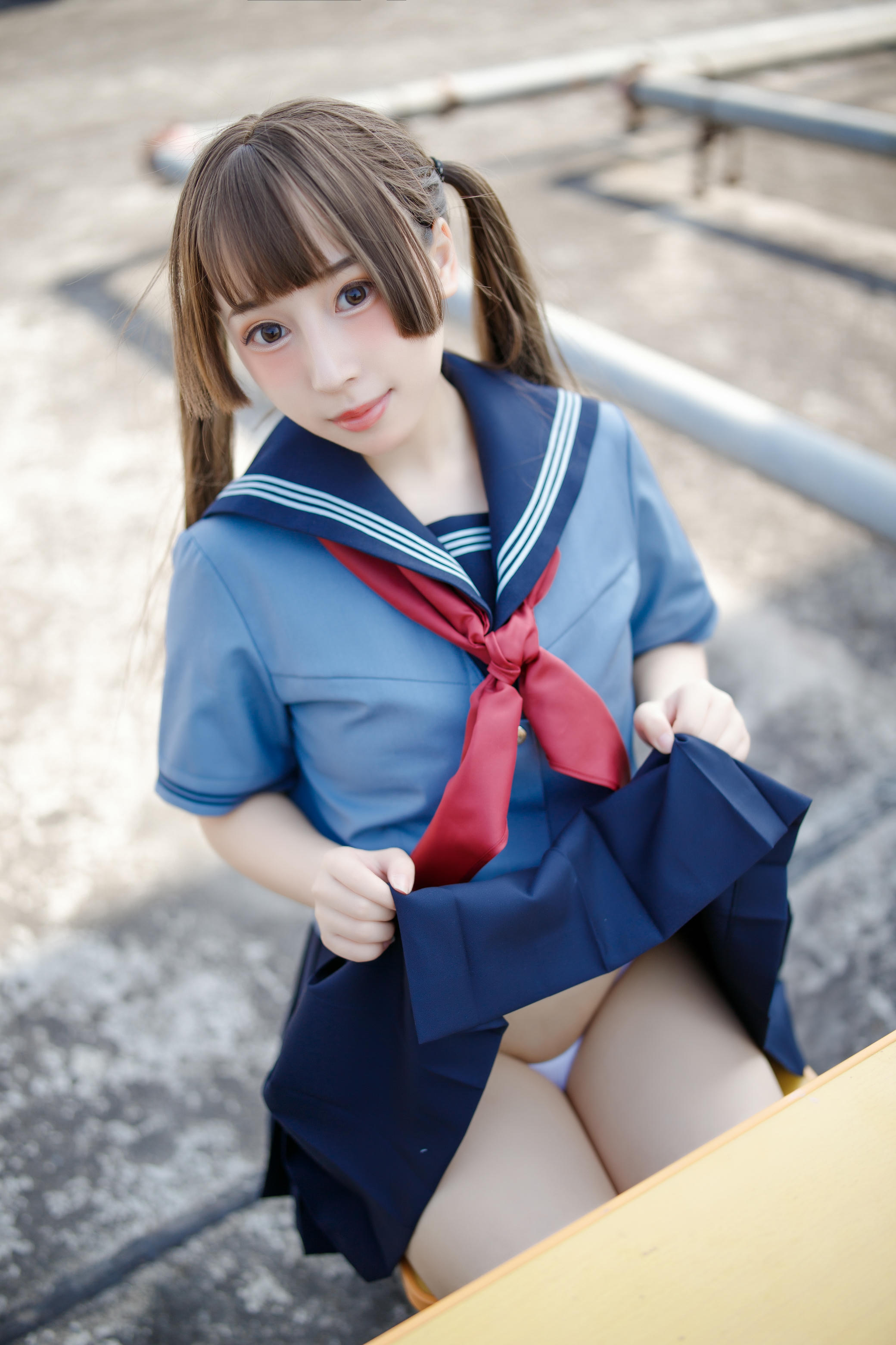 胡桃猫Kurumineko NO.005 天台的爱之告白 [4V 143P 2GB]-告白_第2集