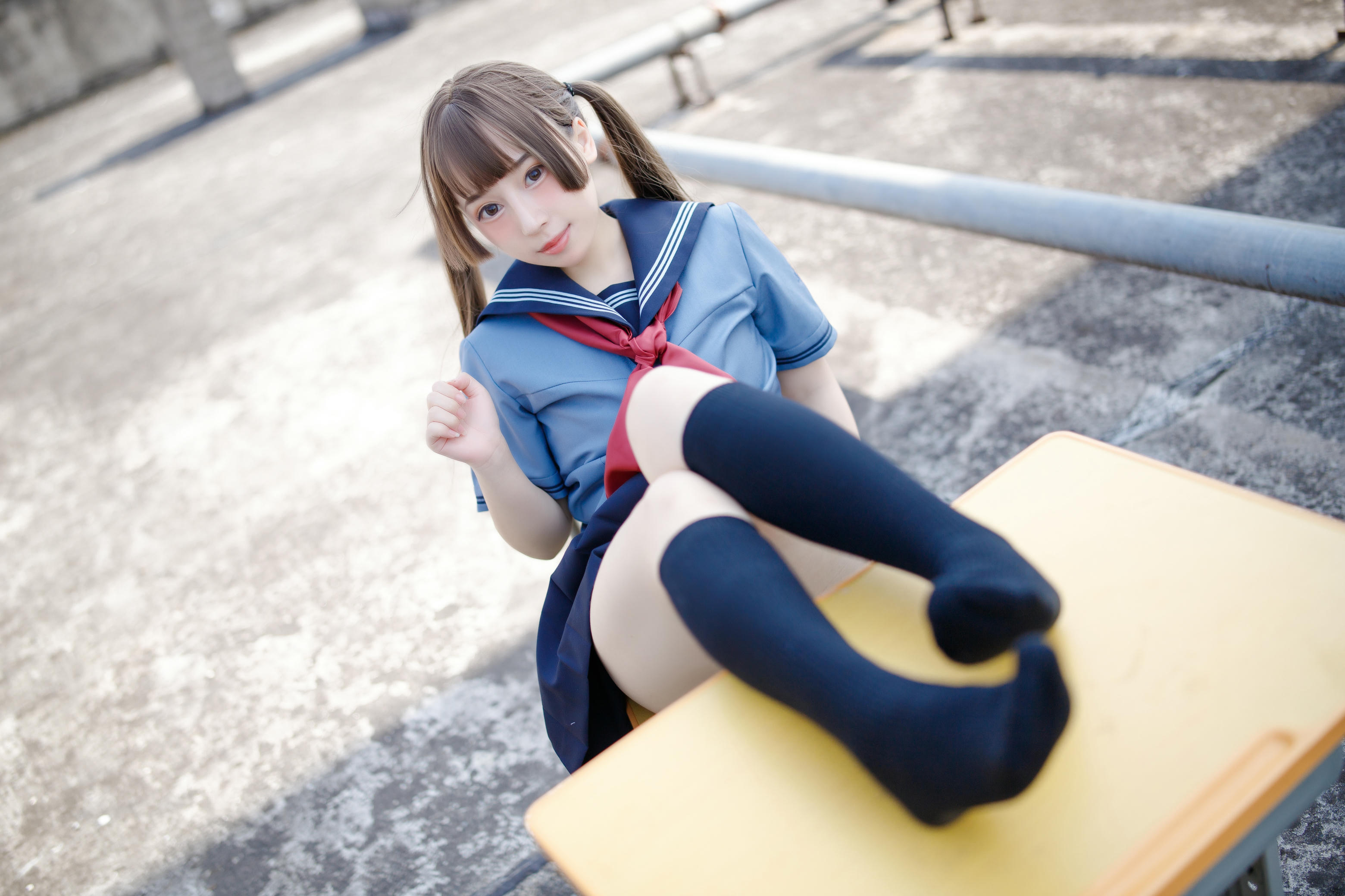 胡桃猫Kurumineko NO.005 天台的爱之告白 [4V 143P 2GB]-告白_第2集