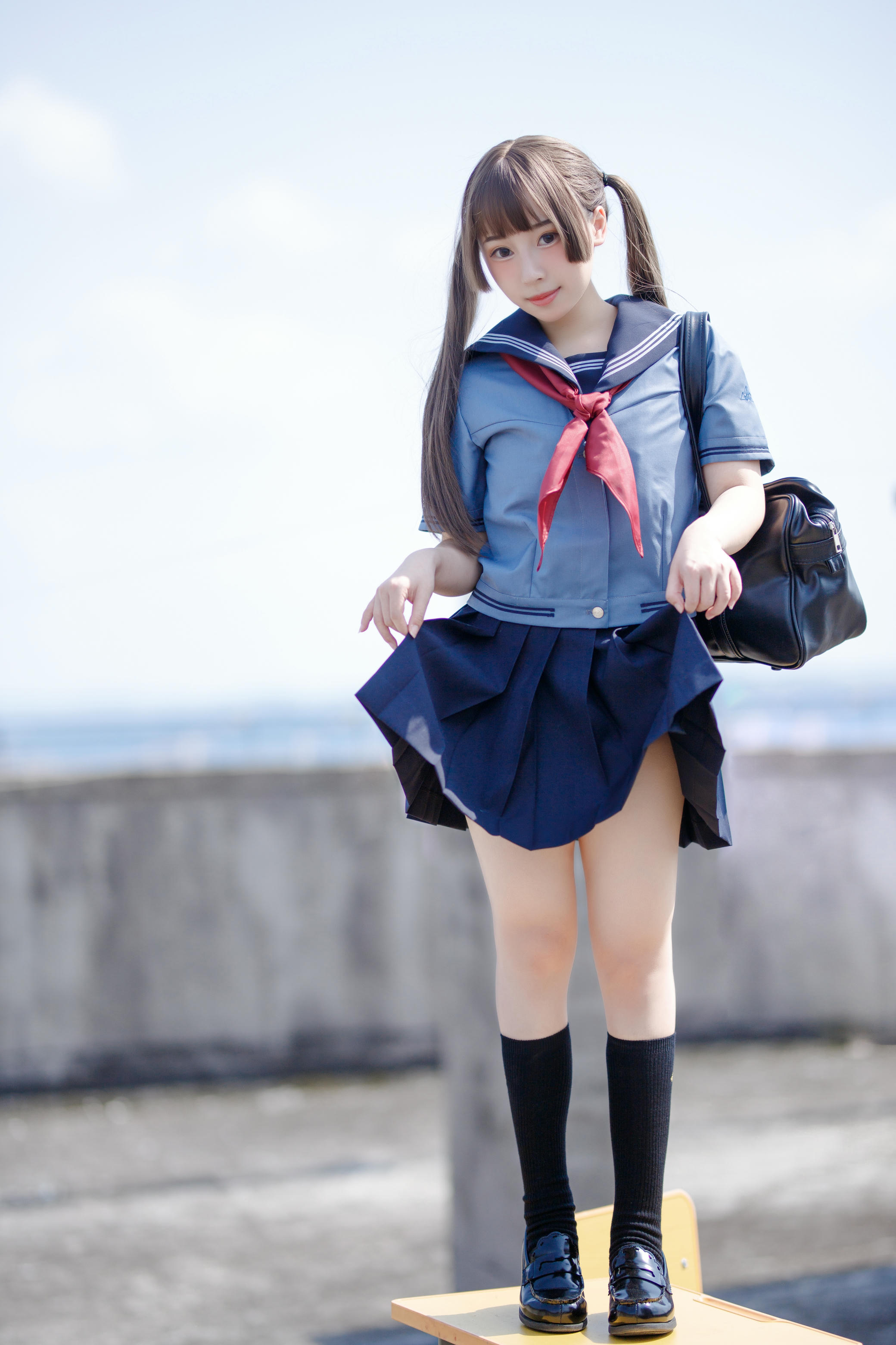 胡桃猫Kurumineko NO.005 天台的爱之告白 [4V 143P 2GB]-告白_第1集