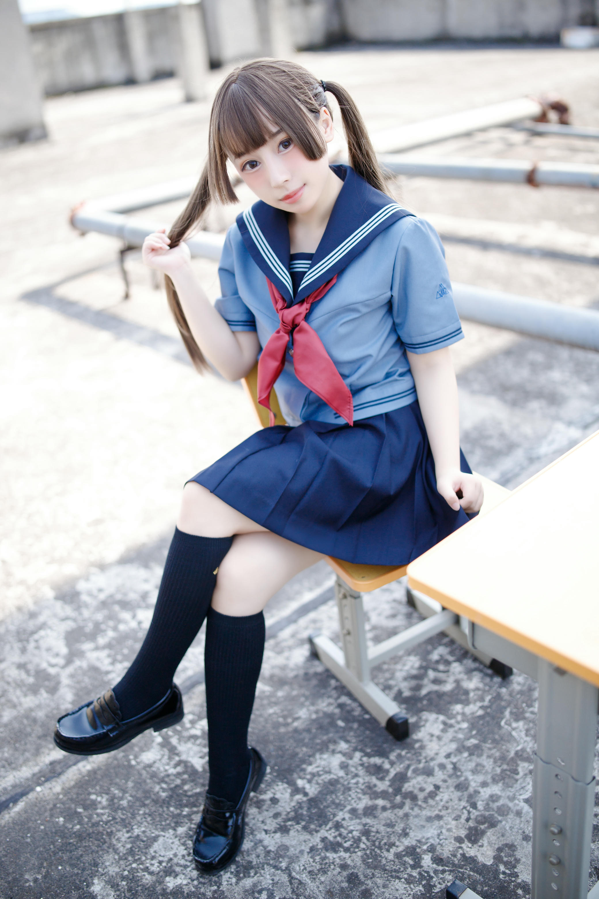 胡桃猫Kurumineko NO.005 天台的爱之告白 [4V 143P 2GB]-告白_第2集