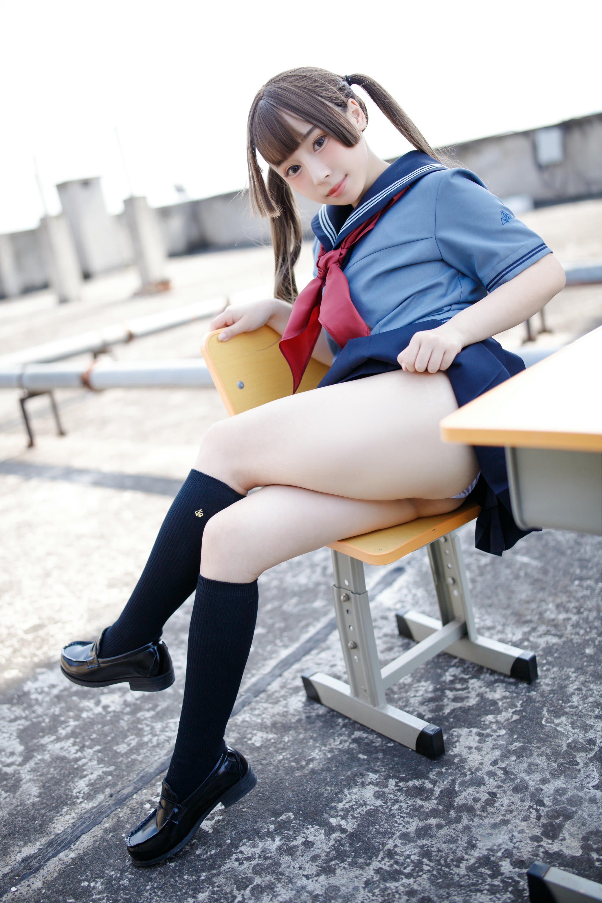 胡桃猫Kurumineko NO.005 天台的爱之告白 [4V 143P 2GB]-告白_第3集