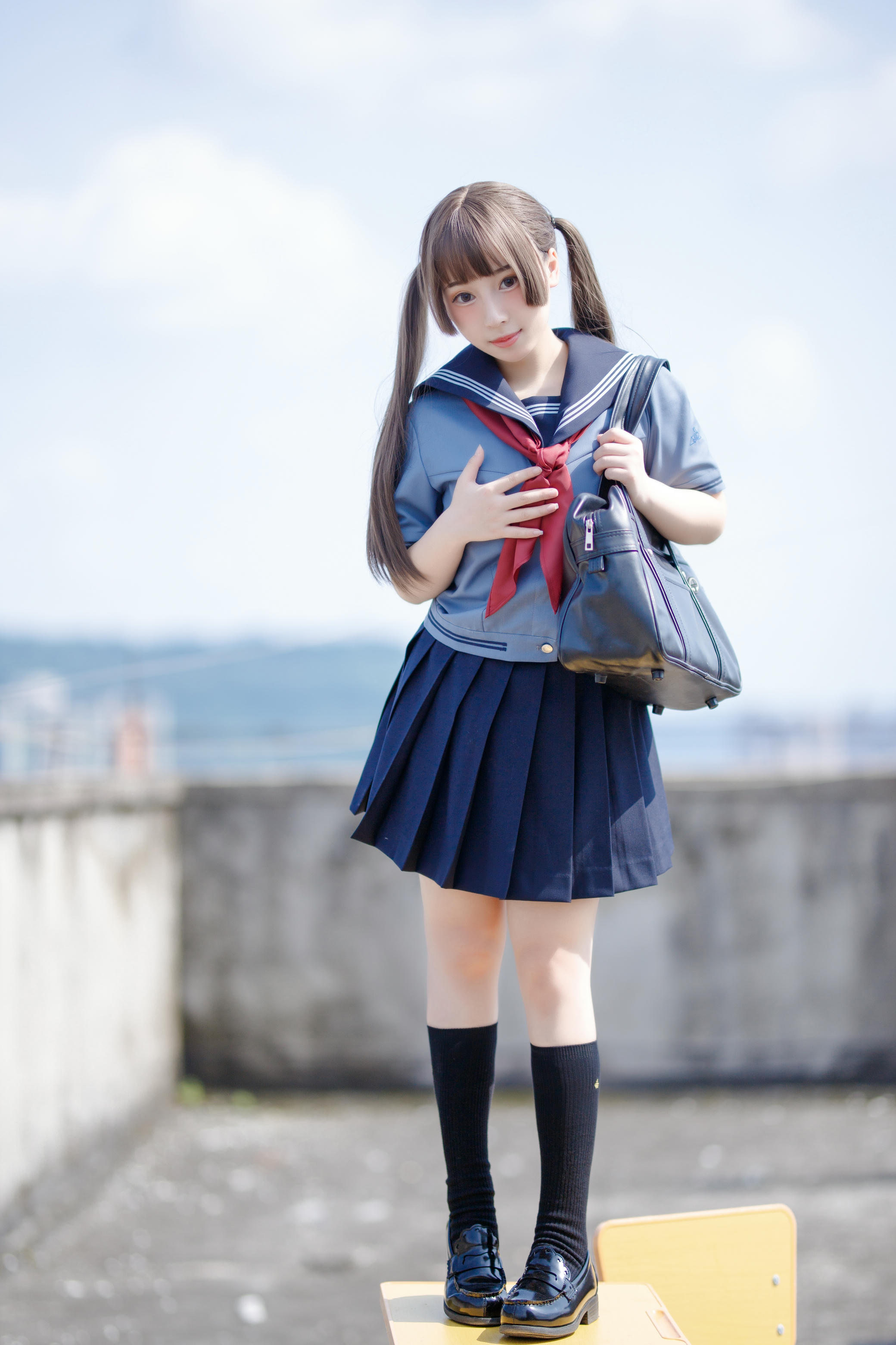 胡桃猫Kurumineko NO.005 天台的爱之告白 [4V 143P 2GB]-告白_第1集