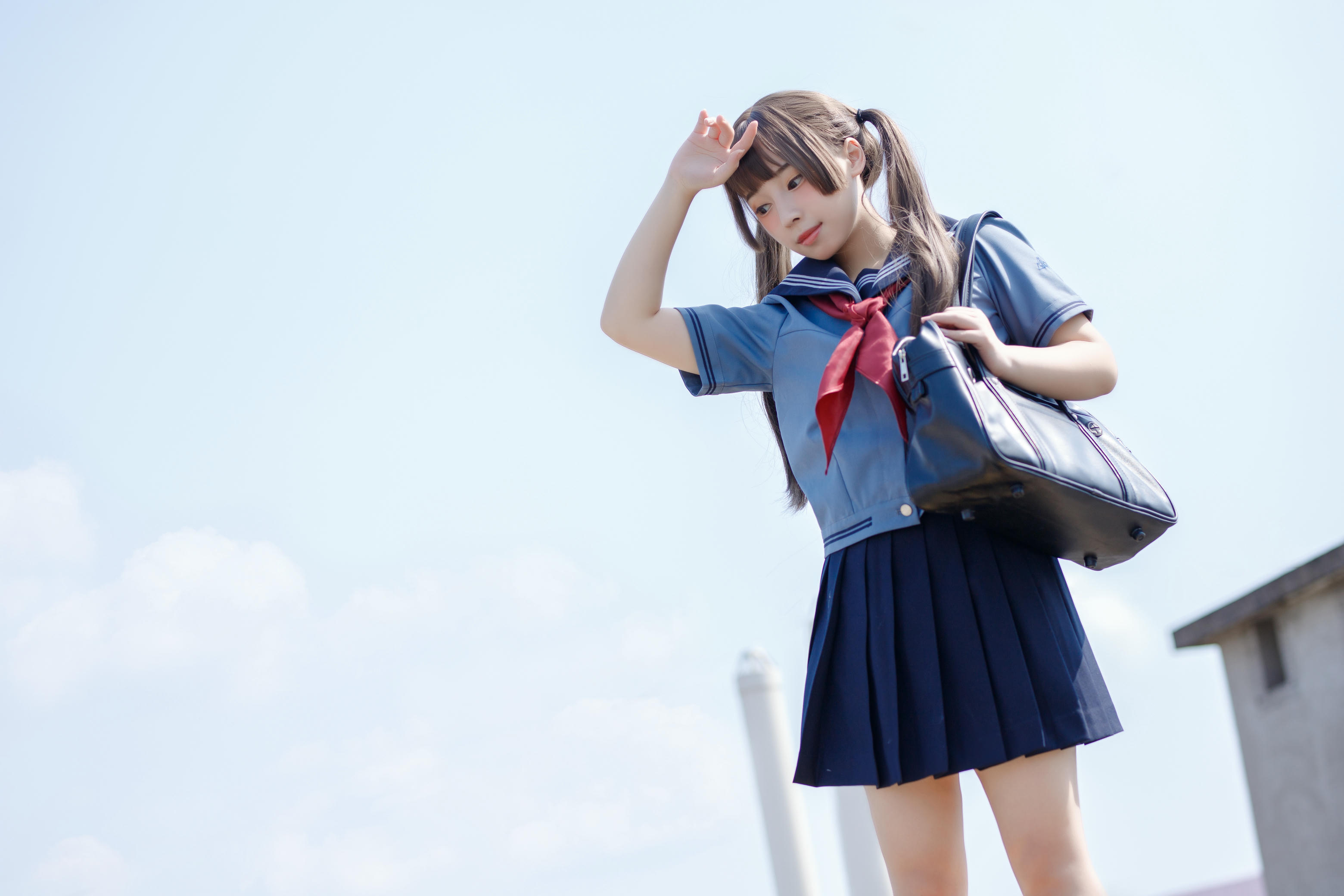 胡桃猫Kurumineko NO.005 天台的爱之告白 [4V 143P 2GB]-告白_第1集