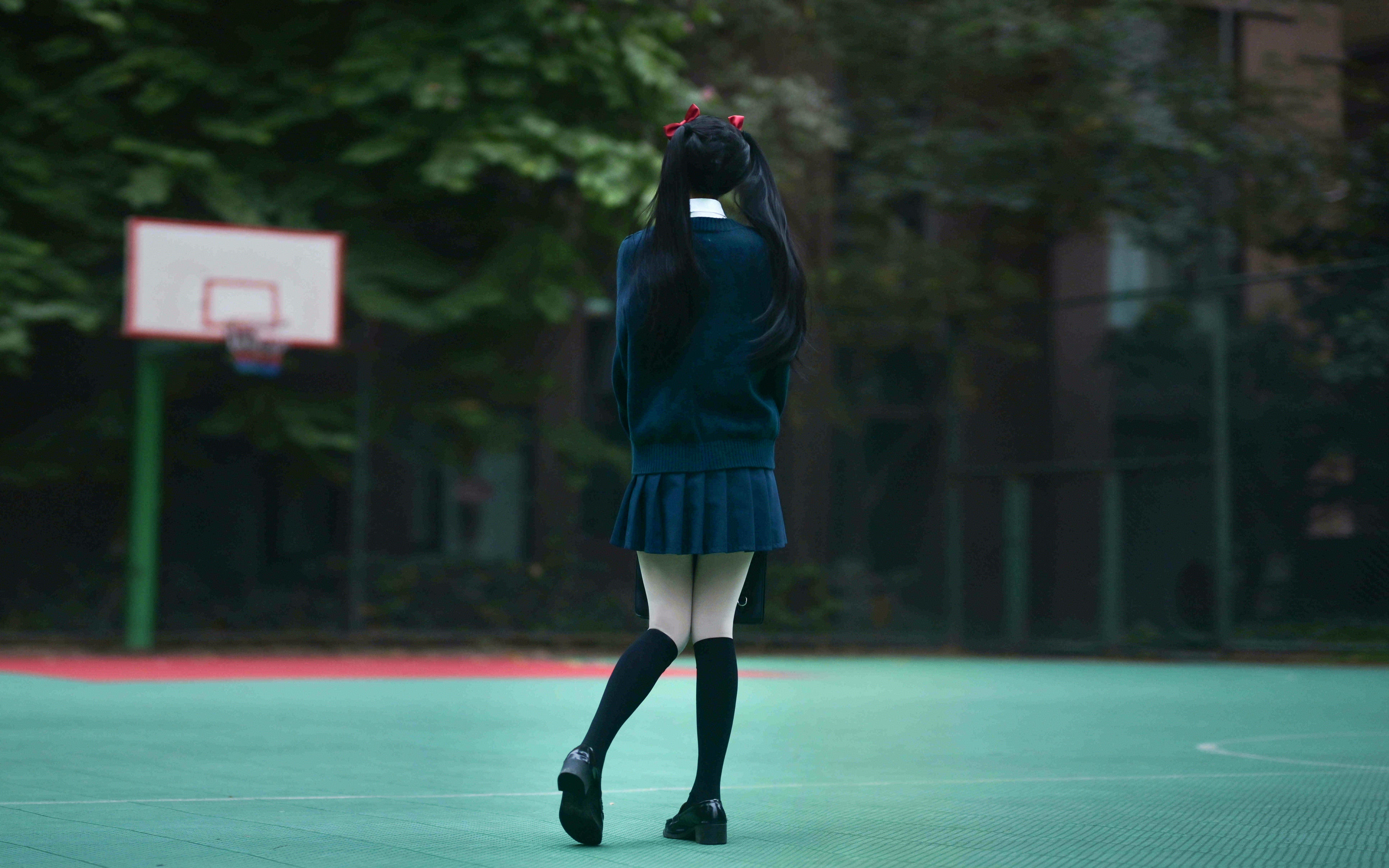 鹿八岁 NO.010 少女的悸动XJK双马尾 [120P1V 2.88GB]_第1集