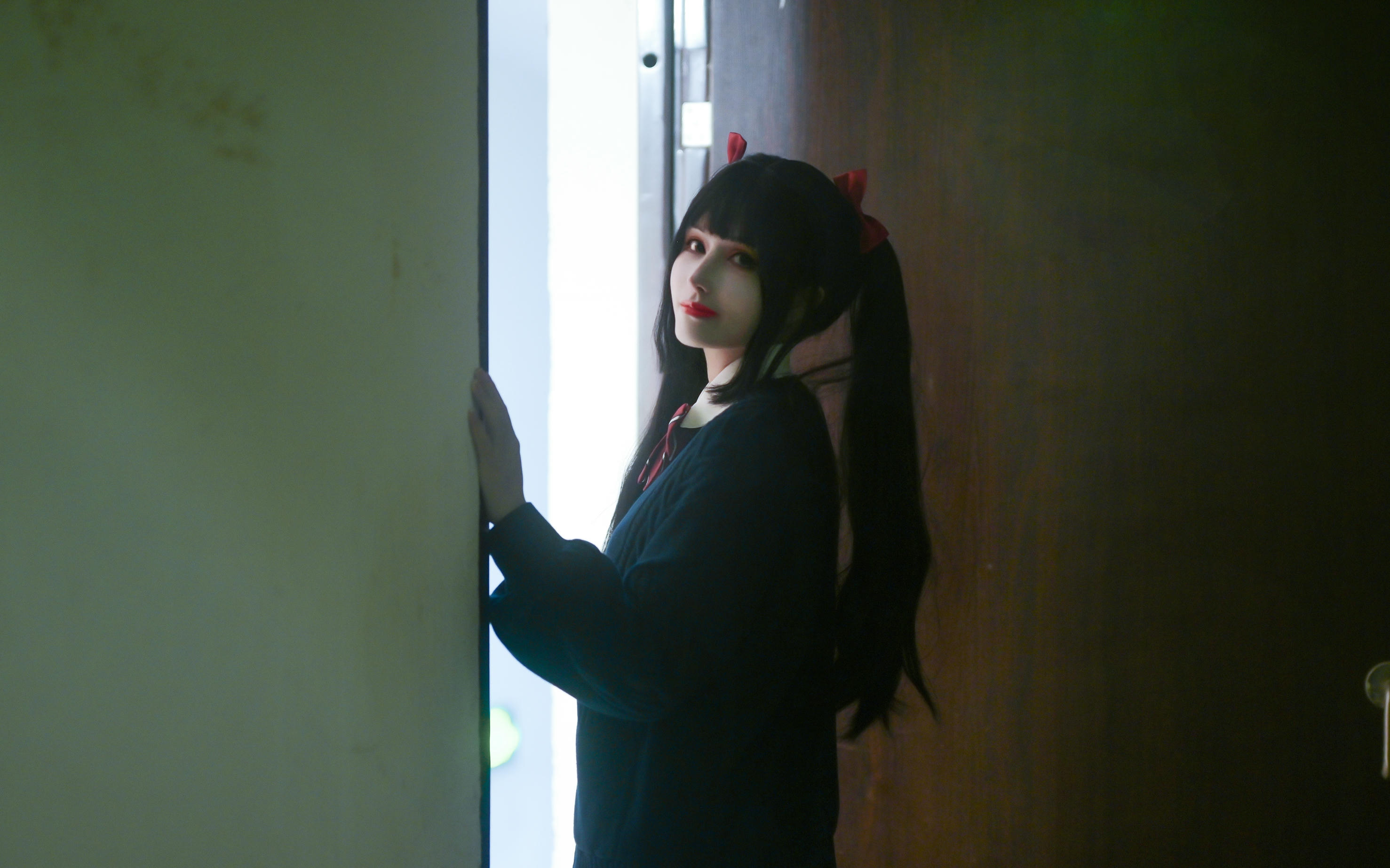 鹿八岁 NO.010 少女的悸动XJK双马尾 [120P1V 2.88GB]_第2集