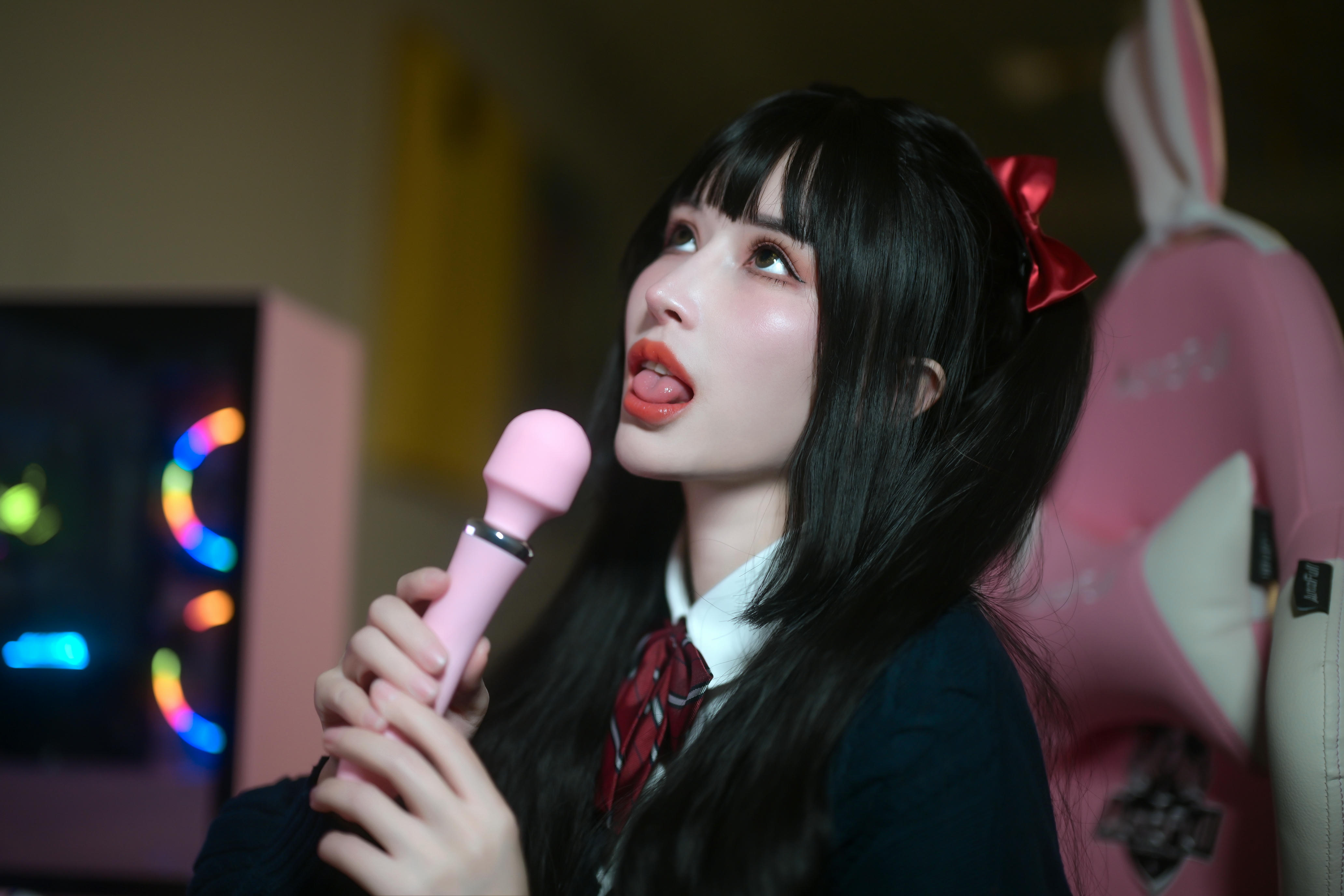 鹿八岁 NO.010 少女的悸动XJK双马尾 [120P1V 2.88GB]_第2集