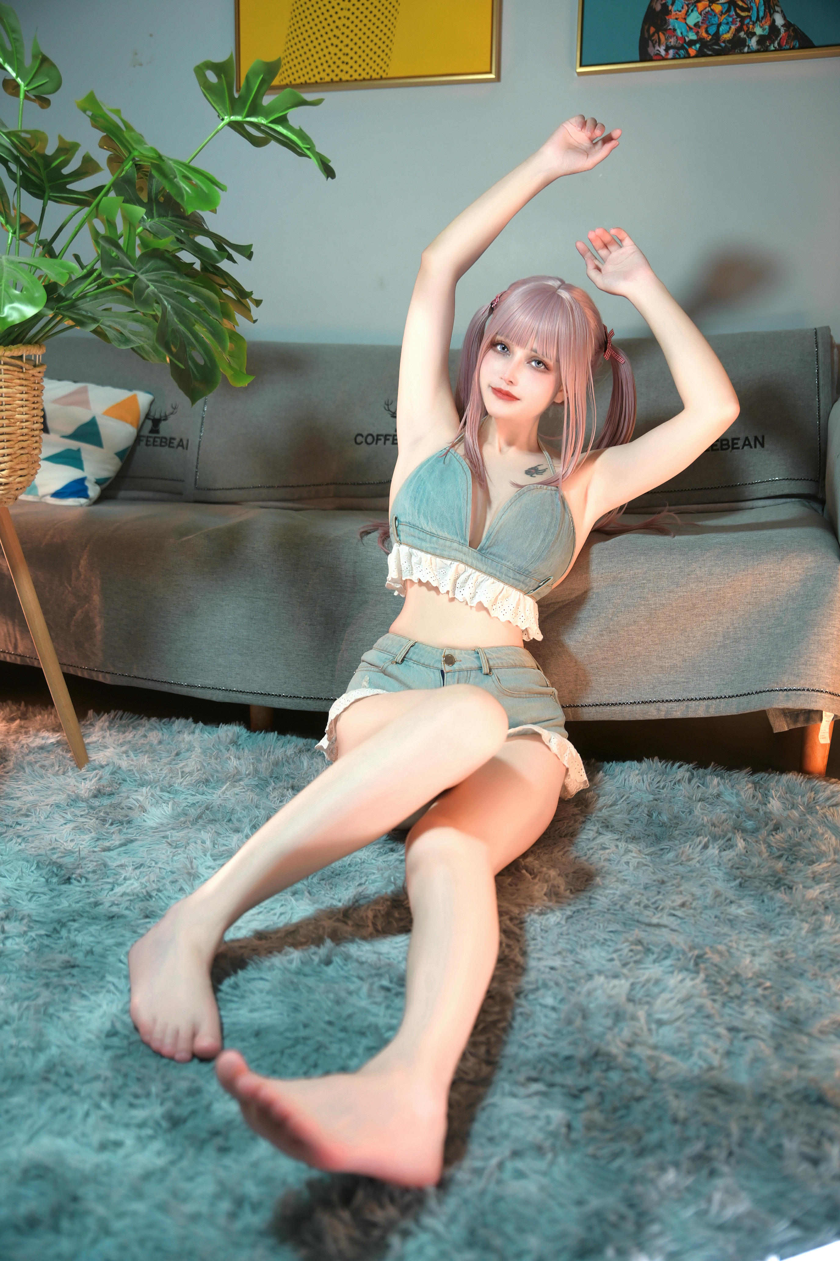 鹿八岁 NO.012 宅家日记[70P1.8G]_第1集