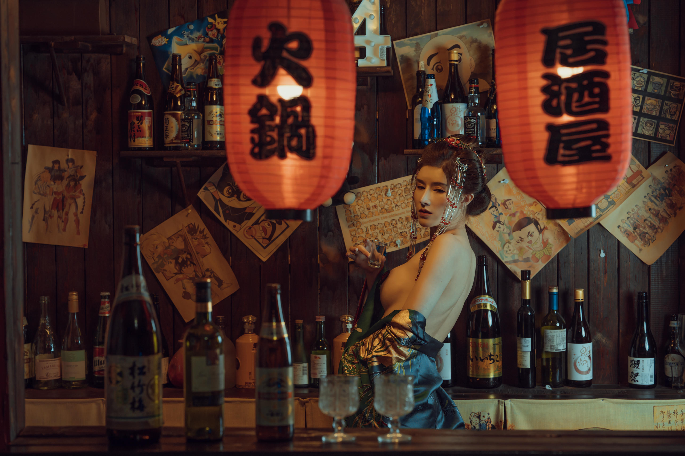 鹿八岁 NO.014 酒醉的和服少女 [40P+1V／447MB]_第1集