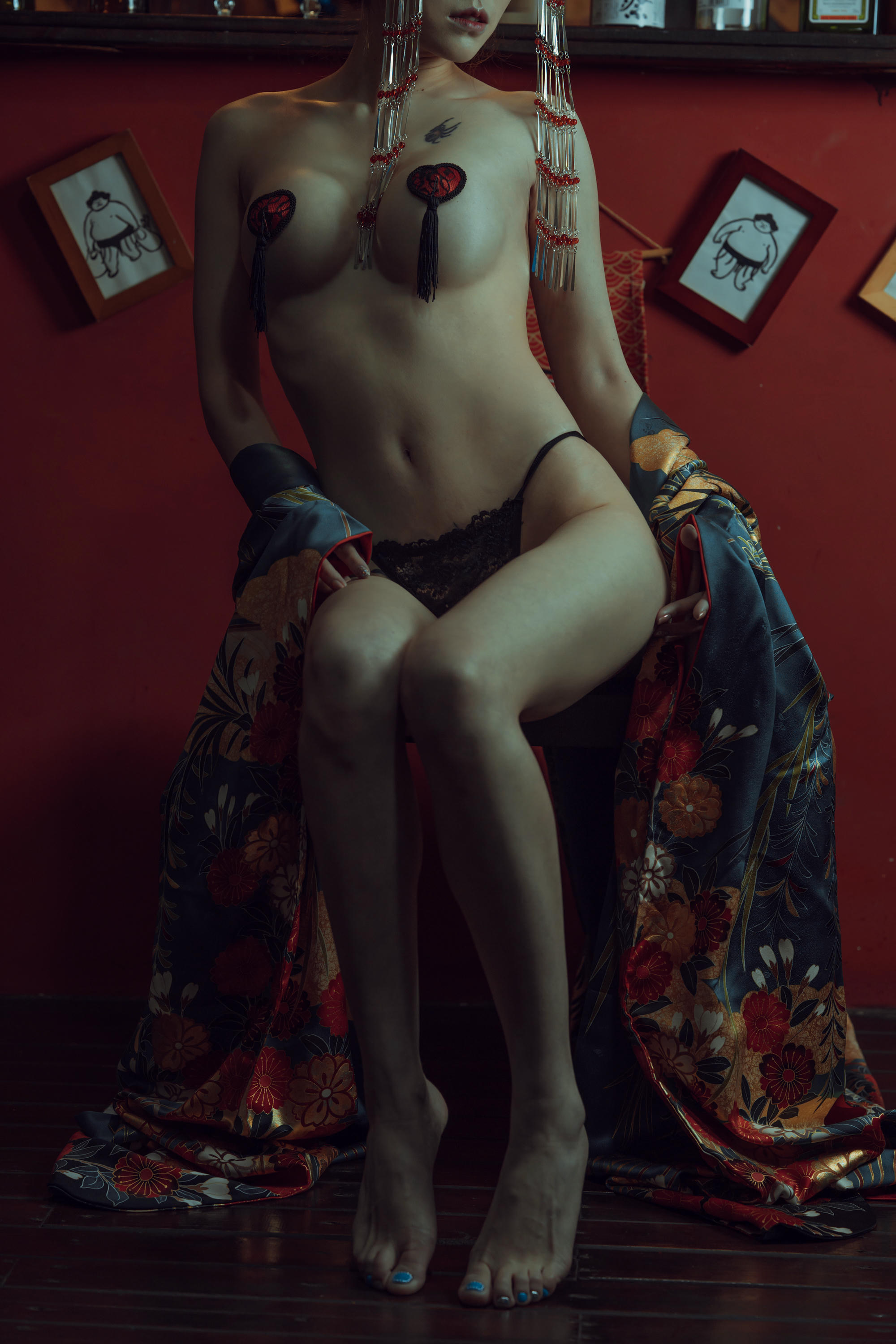 鹿八岁 NO.014 酒醉的和服少女 [40P+1V／447MB]_第2集