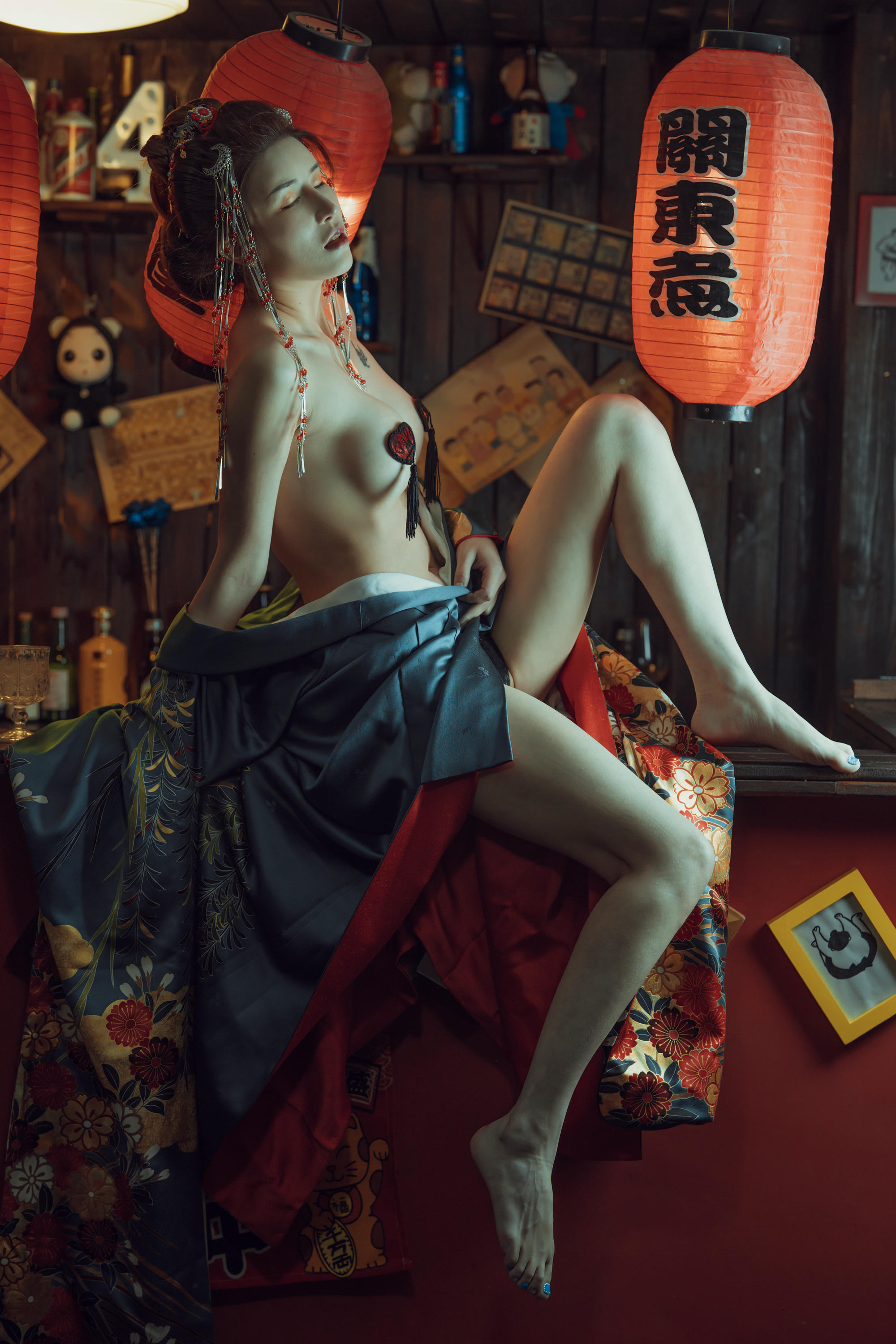 鹿八岁 NO.014 酒醉的和服少女 [40P+1V／447MB]_第1集