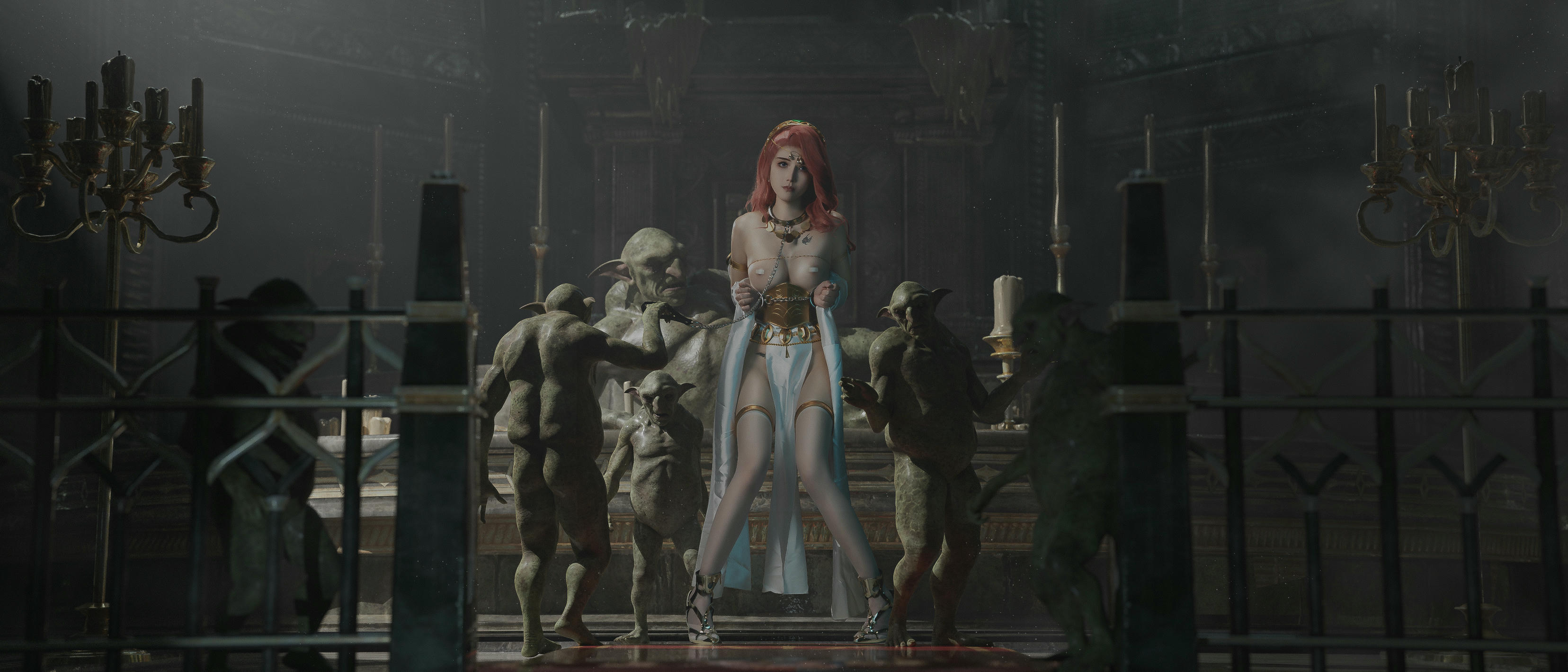 鹿八岁 NO.017 哥布林女王[80P-1V-2.03G]-合成图_第1集