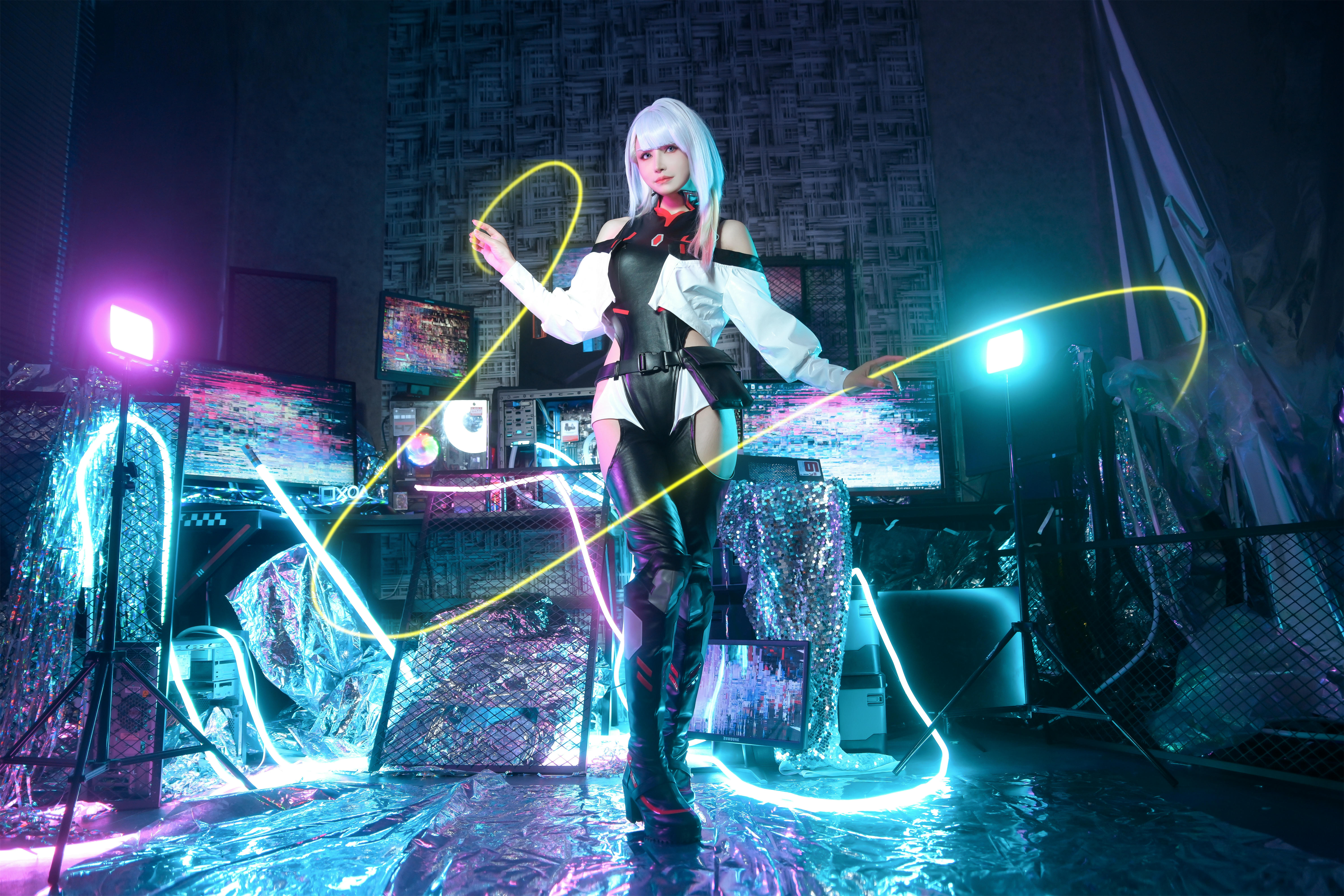 鹿八岁 NO.021 赛博朋克：边缘行者 露西 [60P1V-1.62GB]_第1集