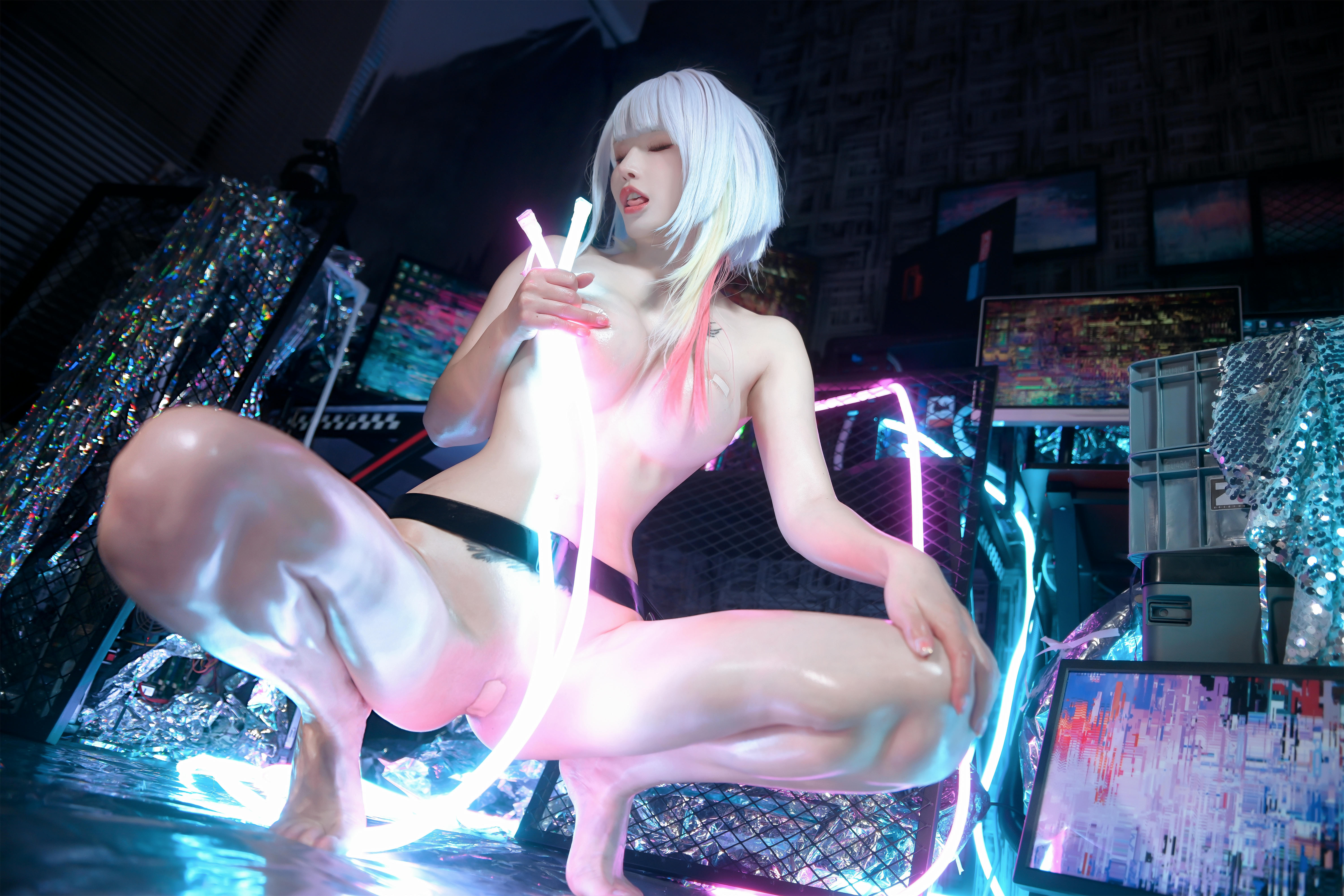 鹿八岁 NO.021 赛博朋克：边缘行者 露西 [60P1V-1.62GB]_第2集