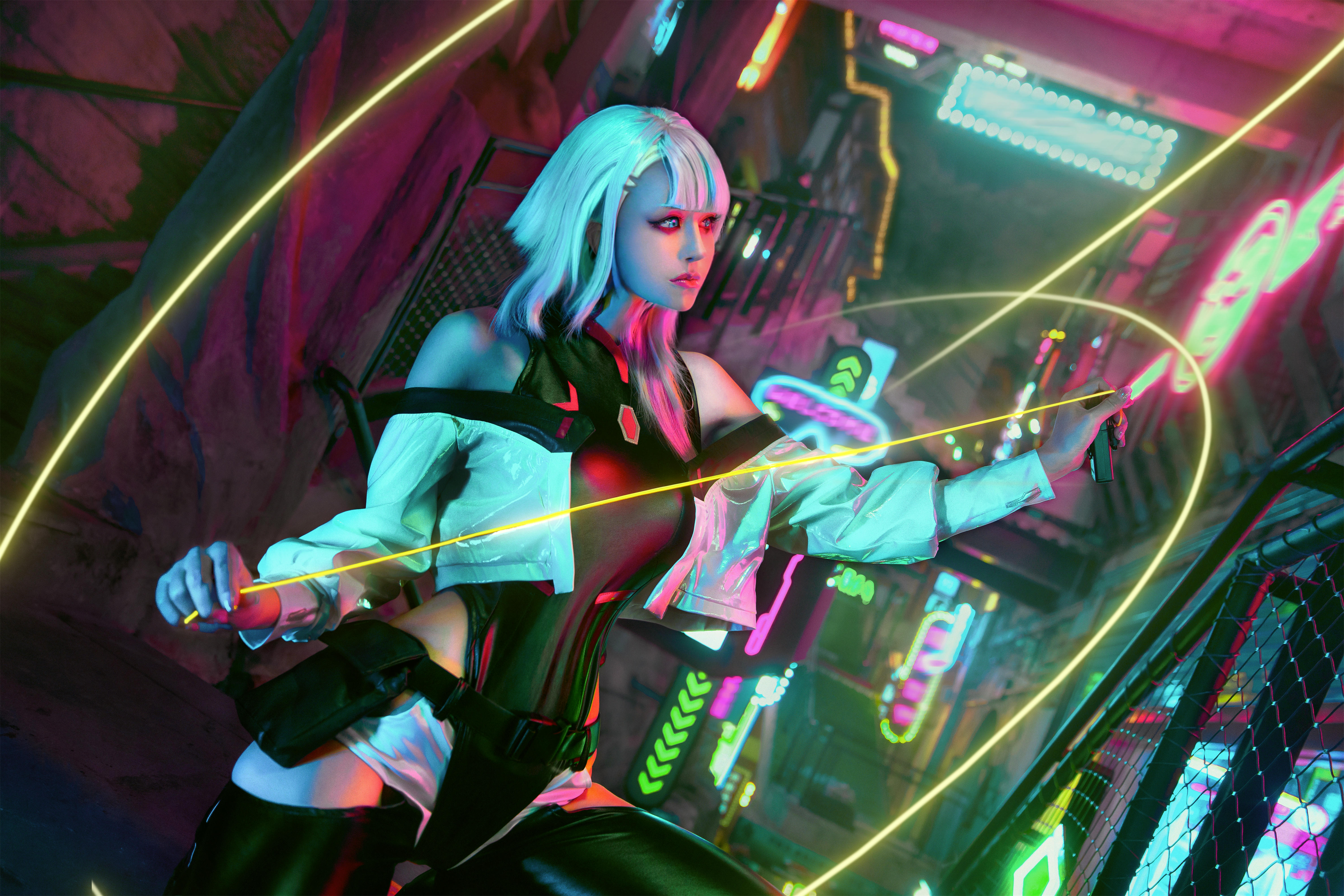 鹿八岁 NO.021 赛博朋克：边缘行者 露西 [60P1V-1.62GB]_第3集