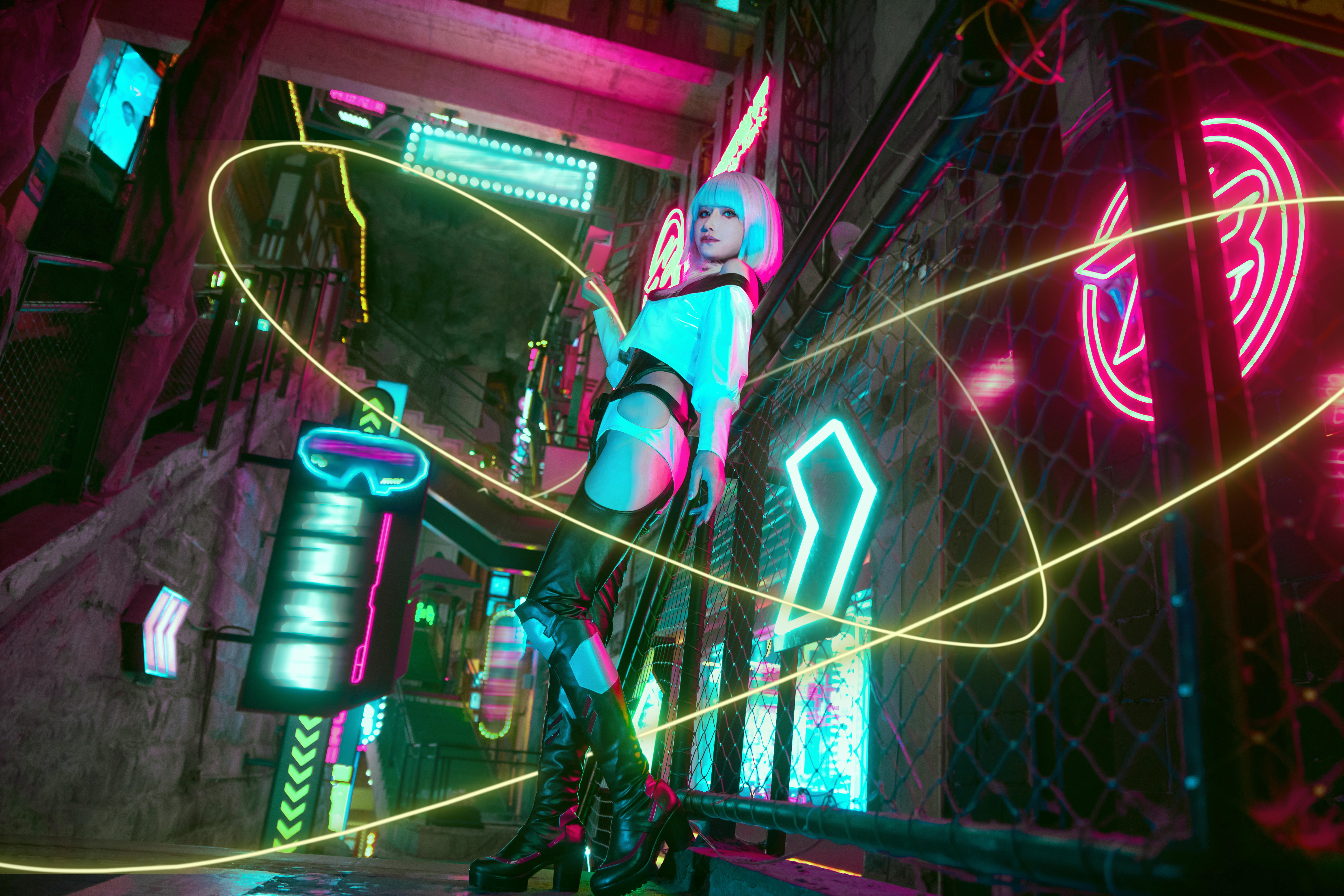 鹿八岁 NO.021 赛博朋克：边缘行者 露西 [60P1V-1.62GB]_第3集