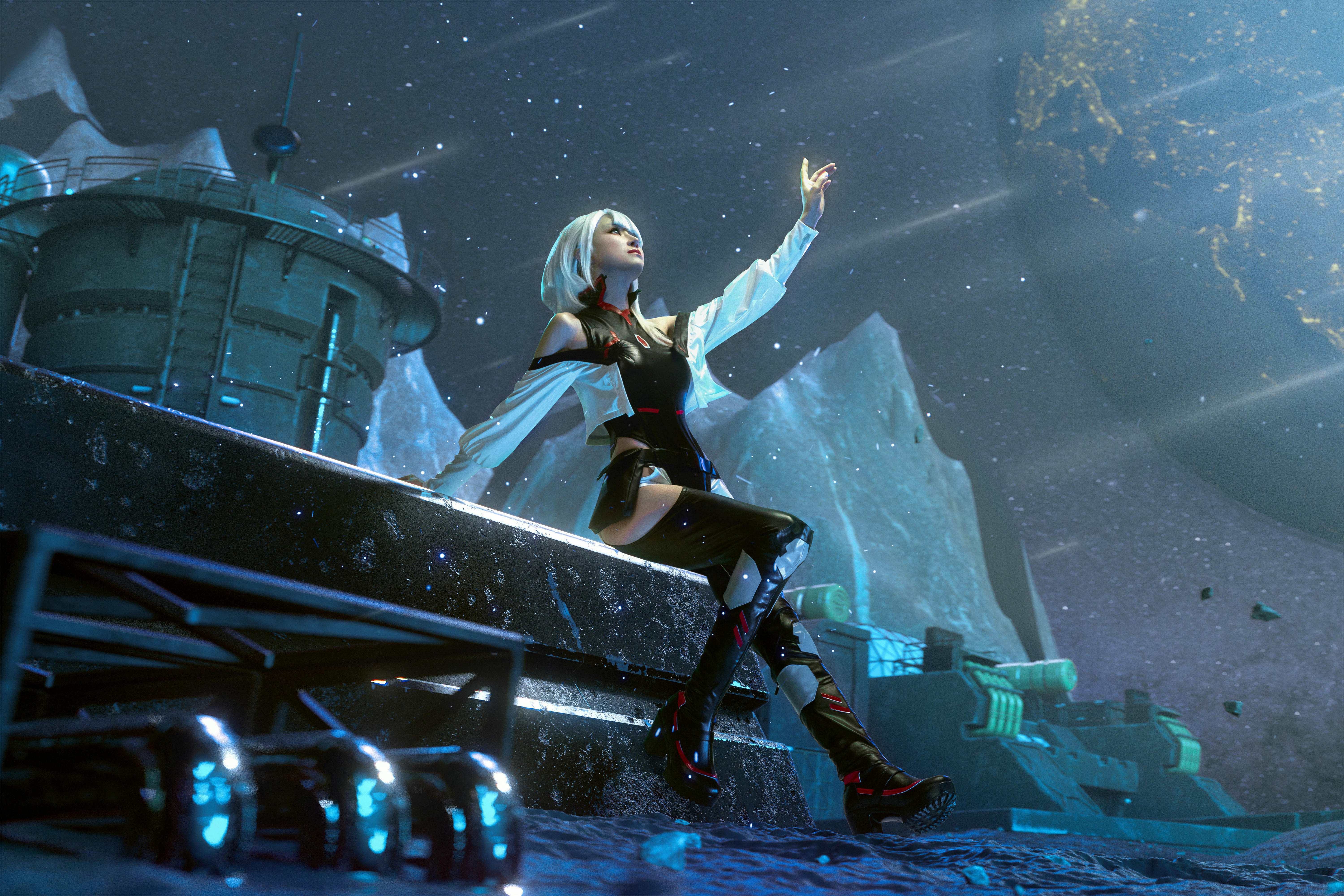 鹿八岁 NO.021 赛博朋克：边缘行者 露西 [60P1V-1.62GB]_第3集