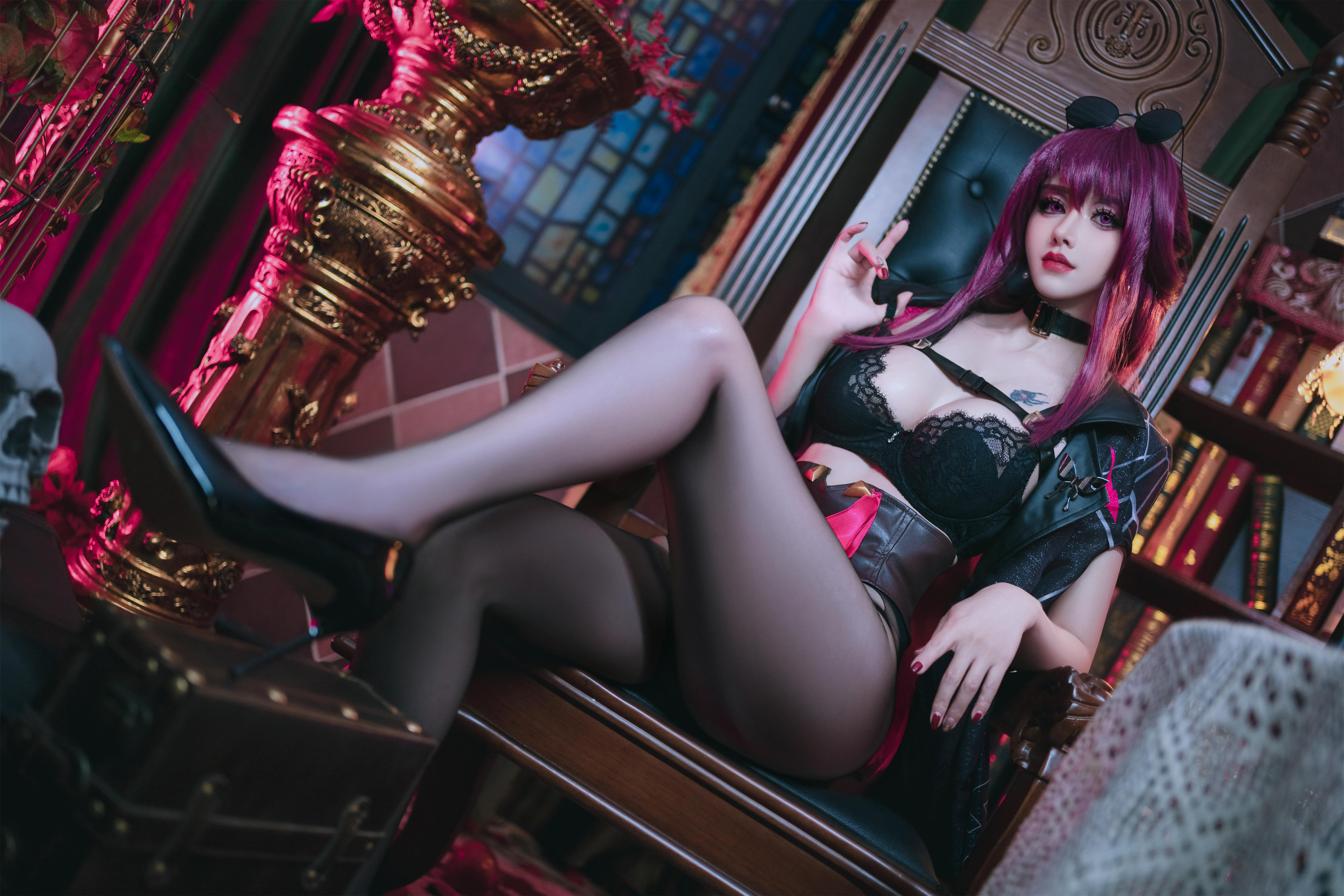 鹿八岁 NO.025 崩坏∶星穹铁道 卡芙卡 [61P1V 1.25GB]_第1集