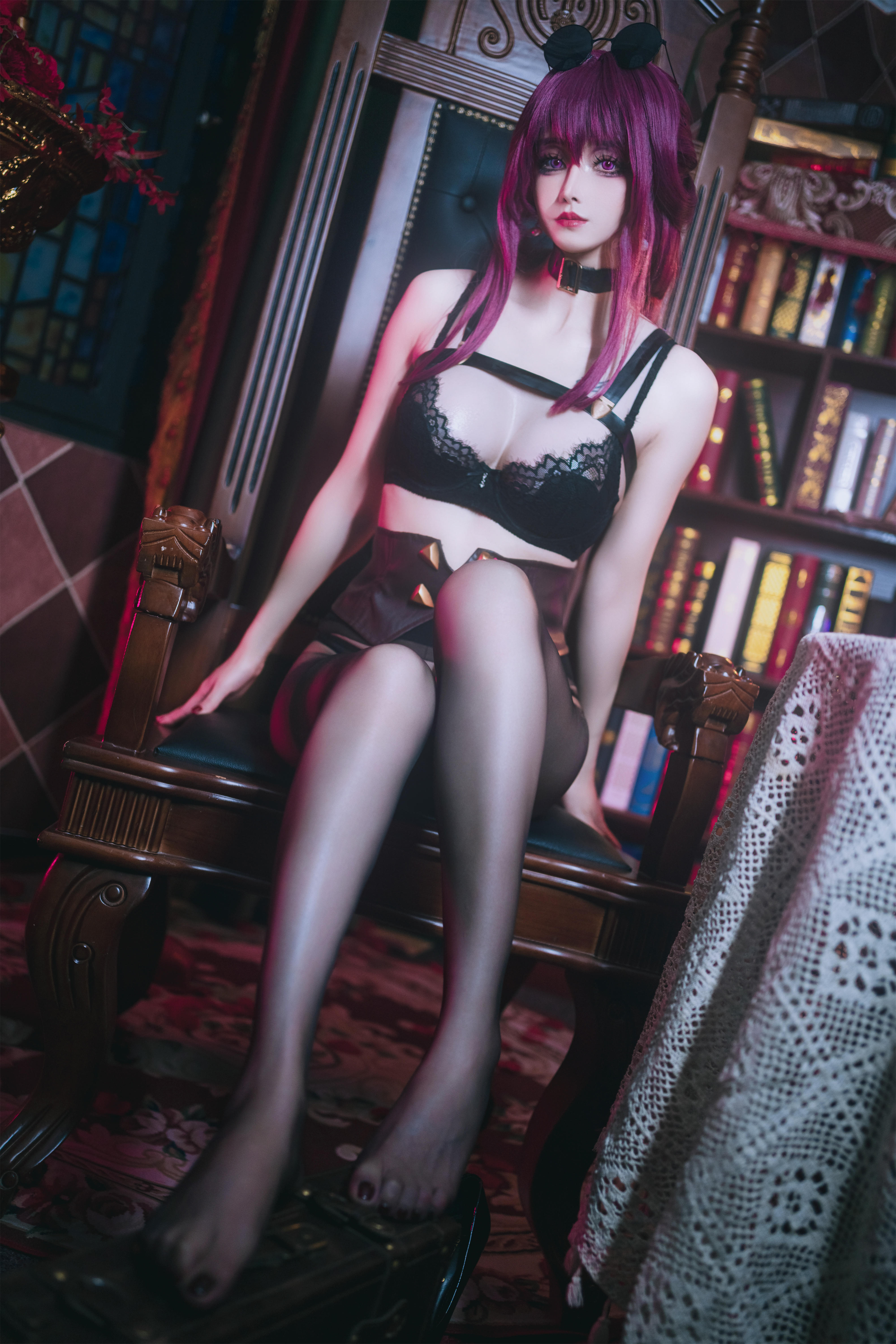 鹿八岁 NO.025 崩坏∶星穹铁道 卡芙卡 [61P1V 1.25GB]_第1集