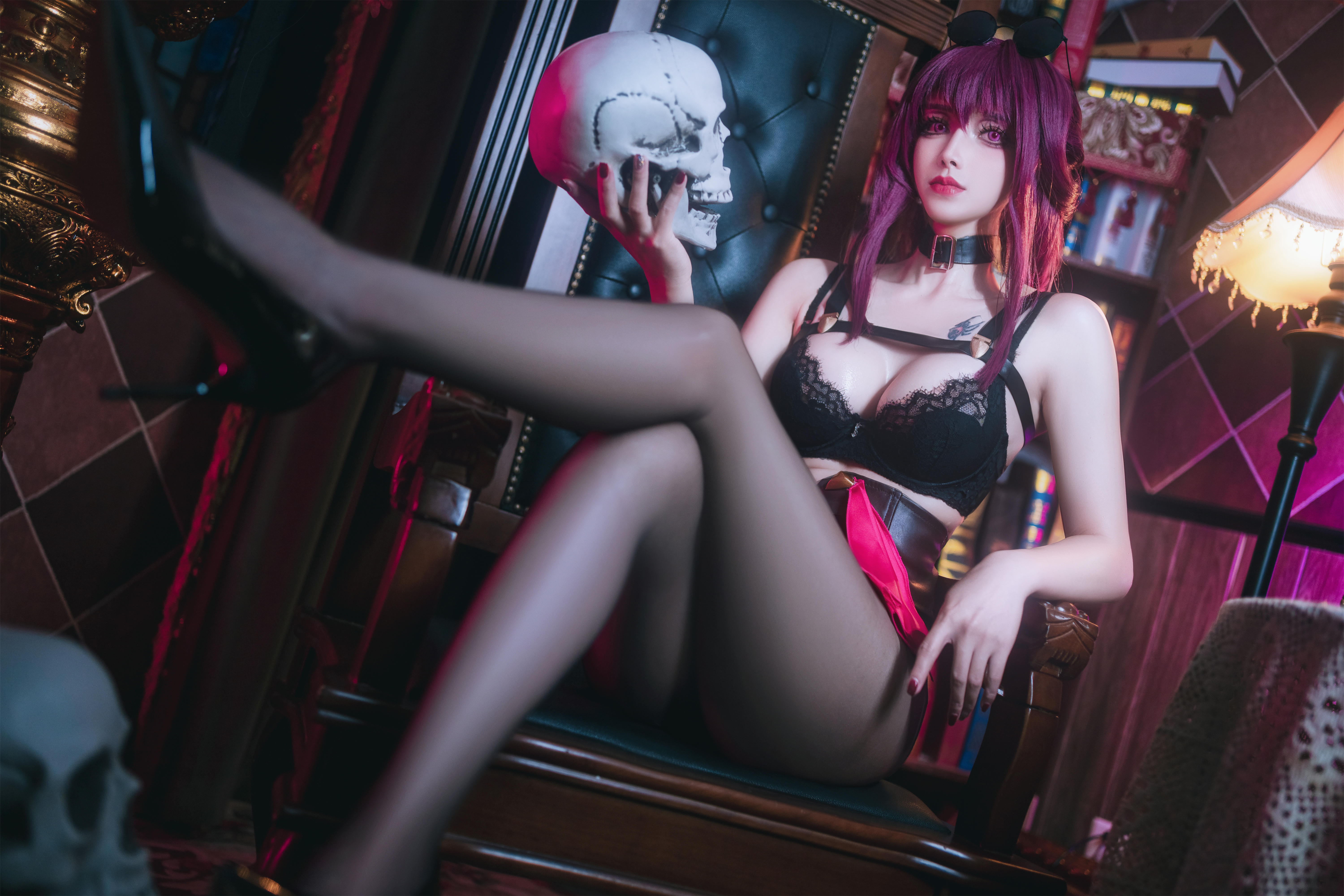 鹿八岁 NO.025 崩坏∶星穹铁道 卡芙卡 [61P1V 1.25GB]_第2集