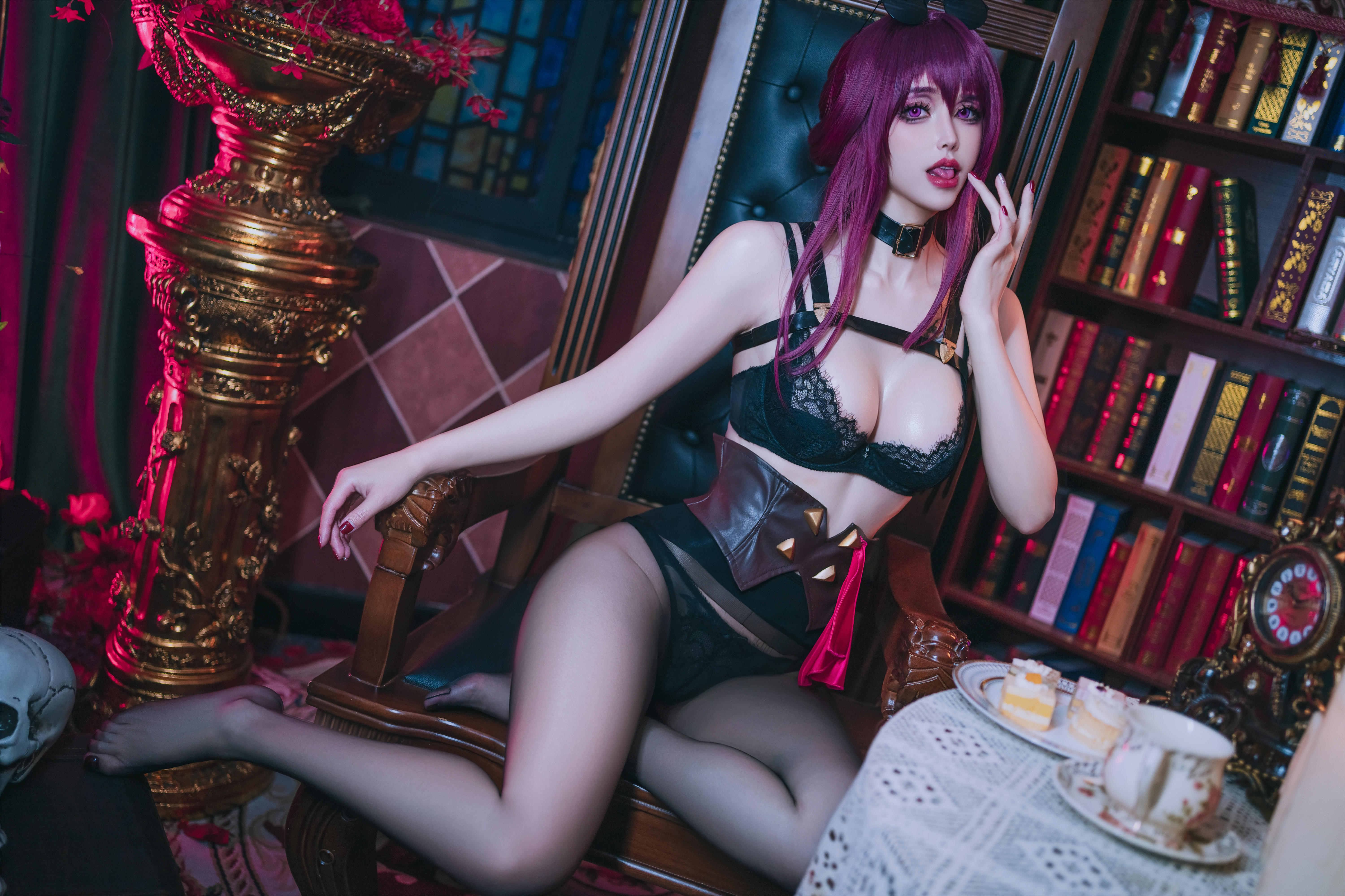 鹿八岁 NO.025 崩坏∶星穹铁道 卡芙卡 [61P1V 1.25GB]_第2集