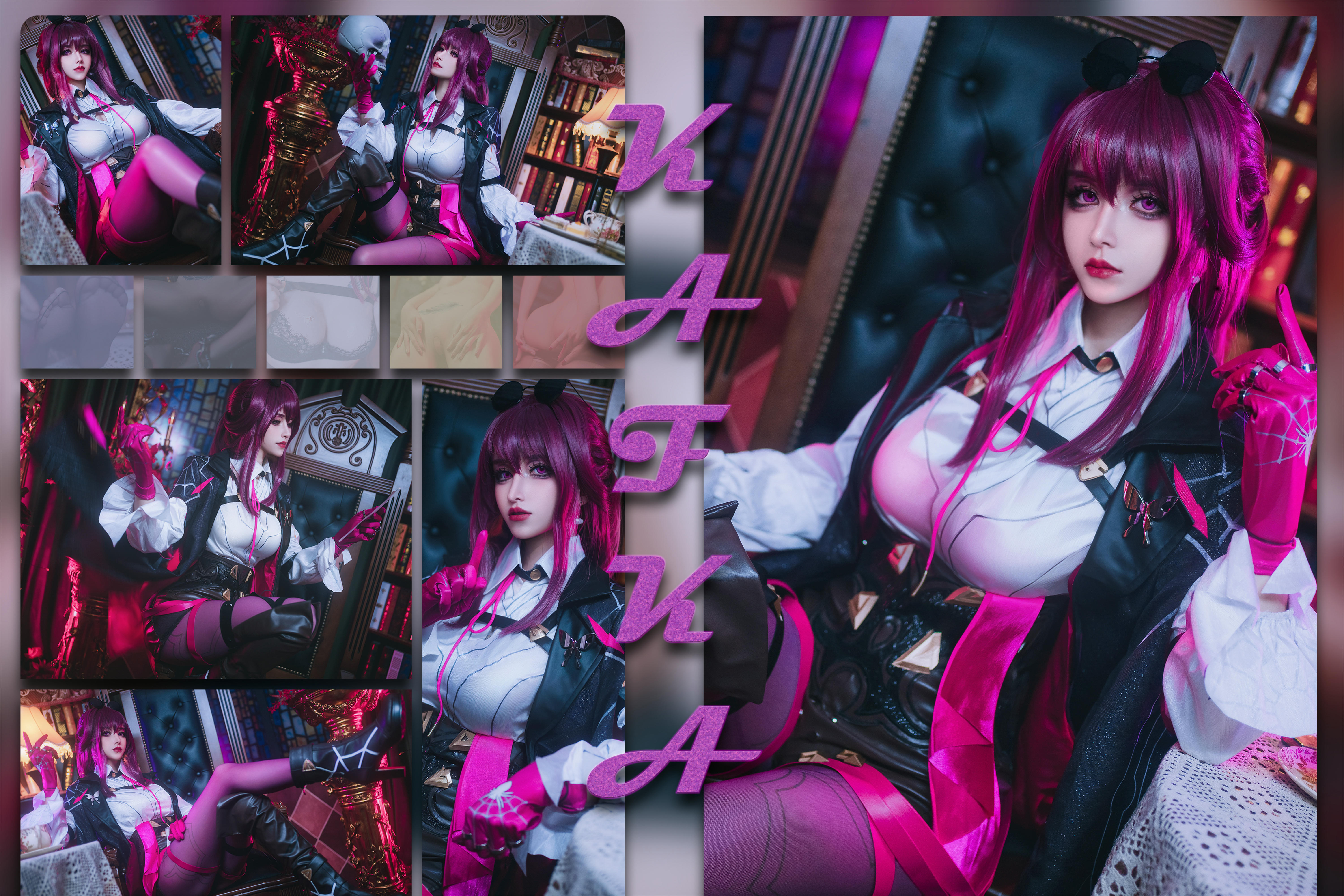 鹿八岁 NO.025 崩坏∶星穹铁道 卡芙卡 [61P1V 1.25GB]_第4集