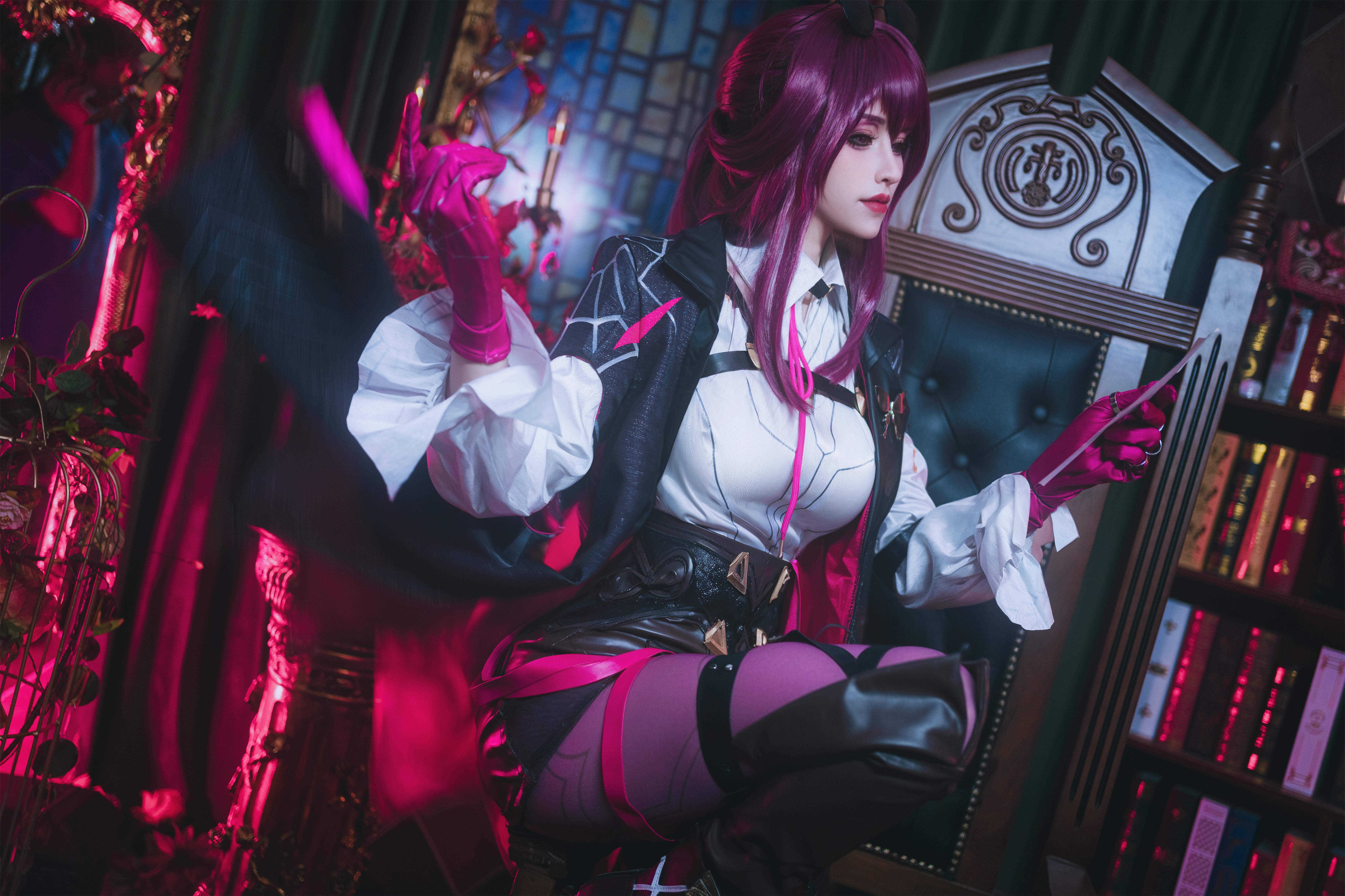 鹿八岁 NO.025 崩坏∶星穹铁道 卡芙卡 [61P1V 1.25GB]_第1集