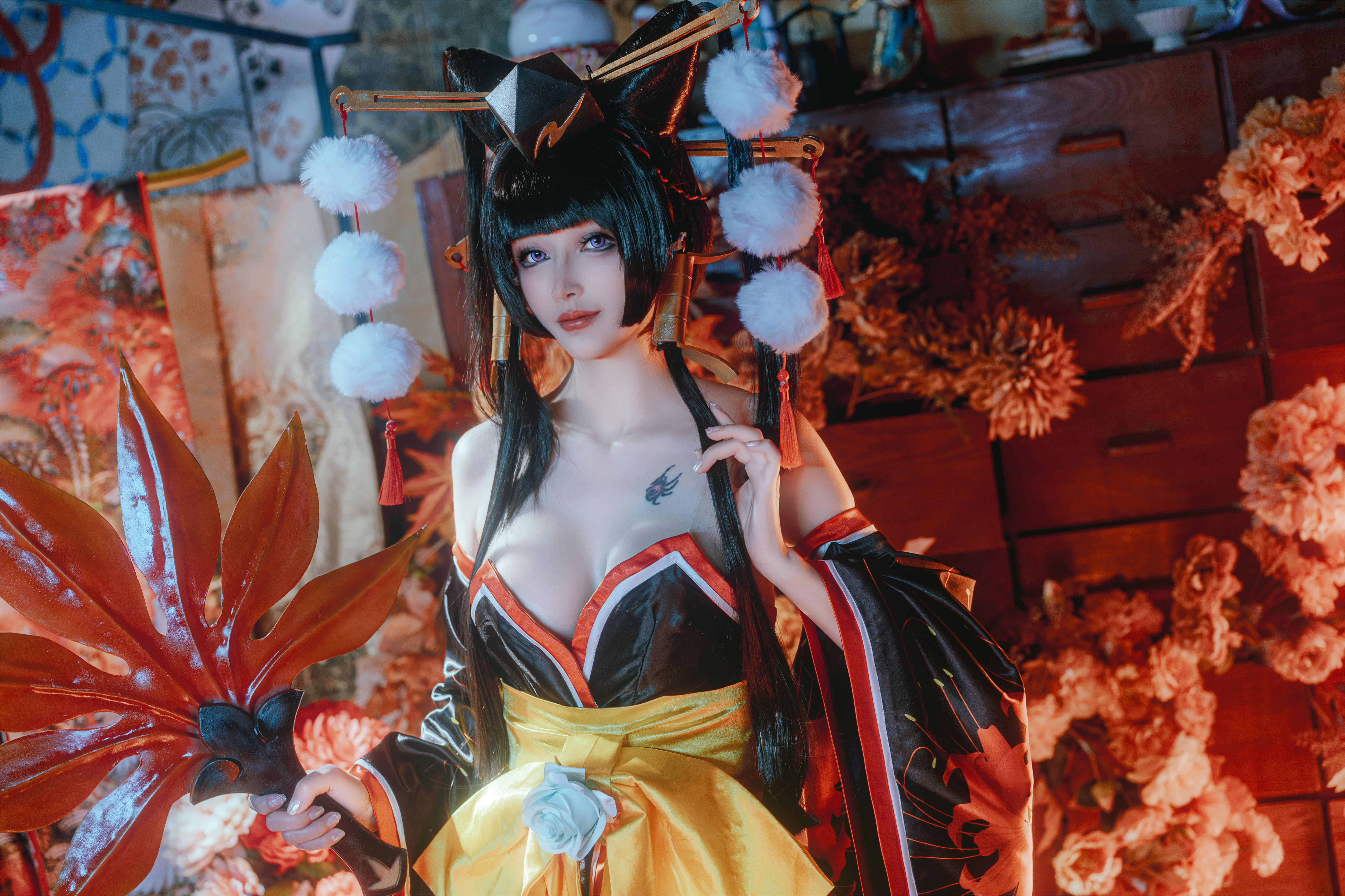 鹿八岁 NO.029 死或生 女天狗 [71P1V 1.68GB]_第1集