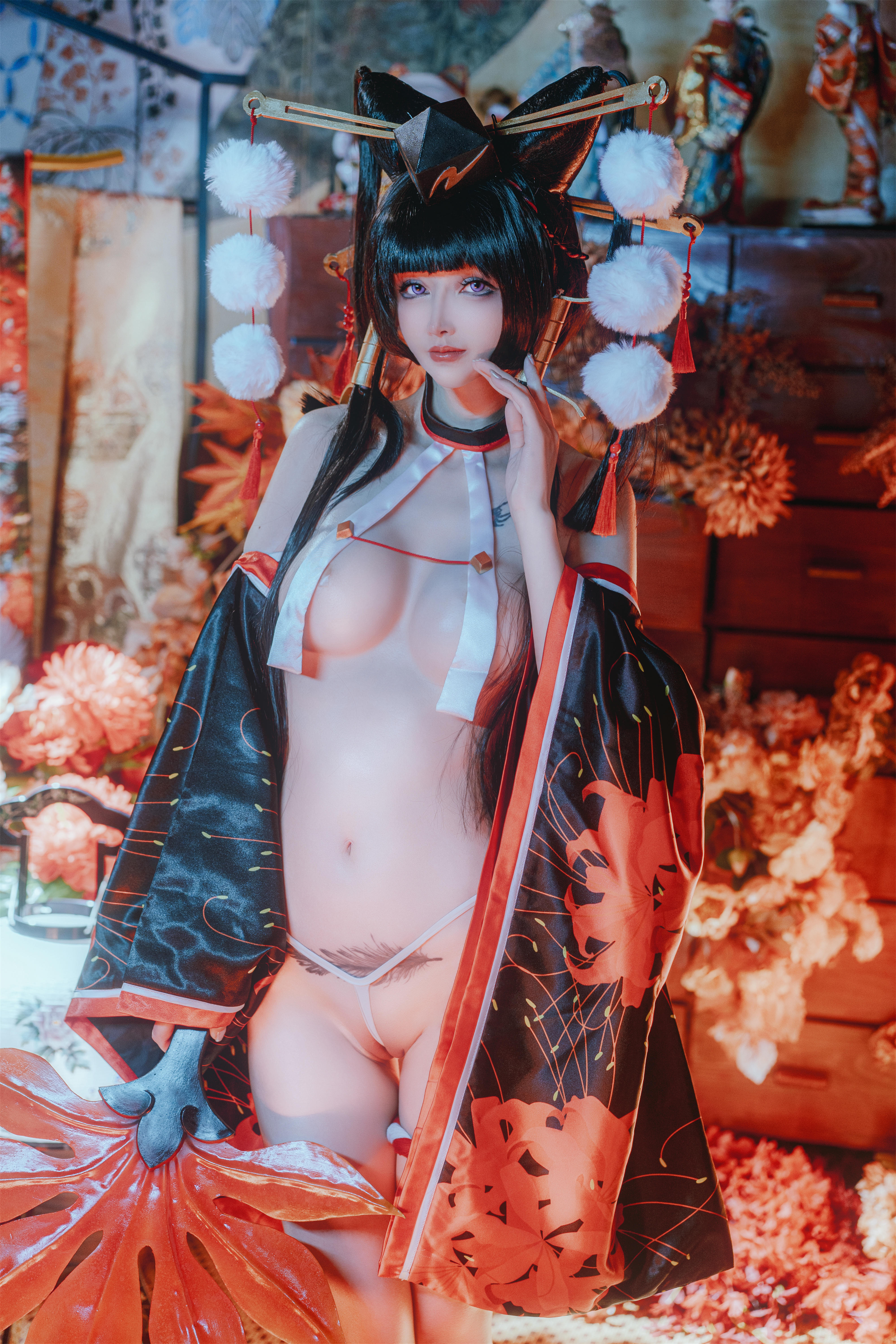 鹿八岁 NO.029 死或生 女天狗 [71P1V 1.68GB]_第2集