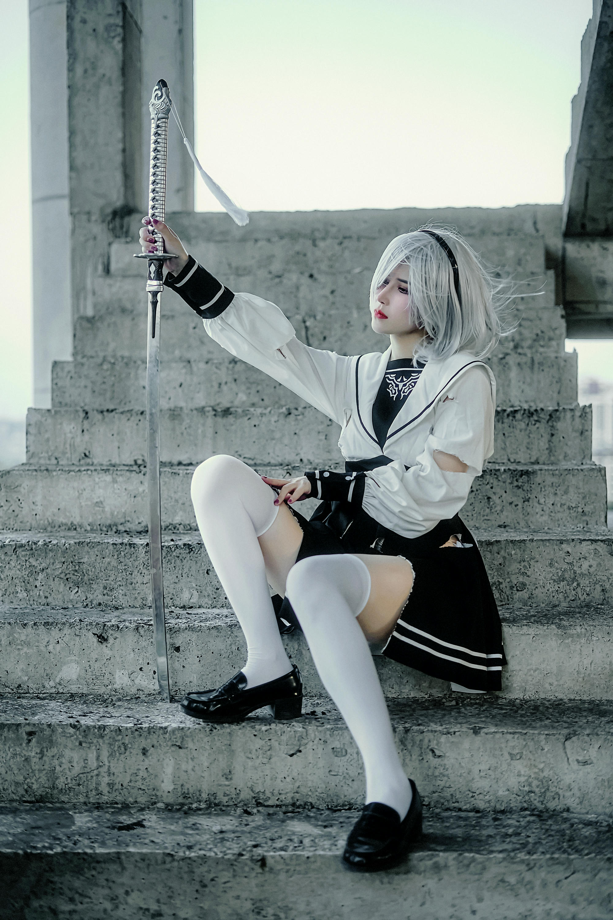 鹿八岁 NO.031 废墟尼尔2B [33P1V-480MB]_第1集