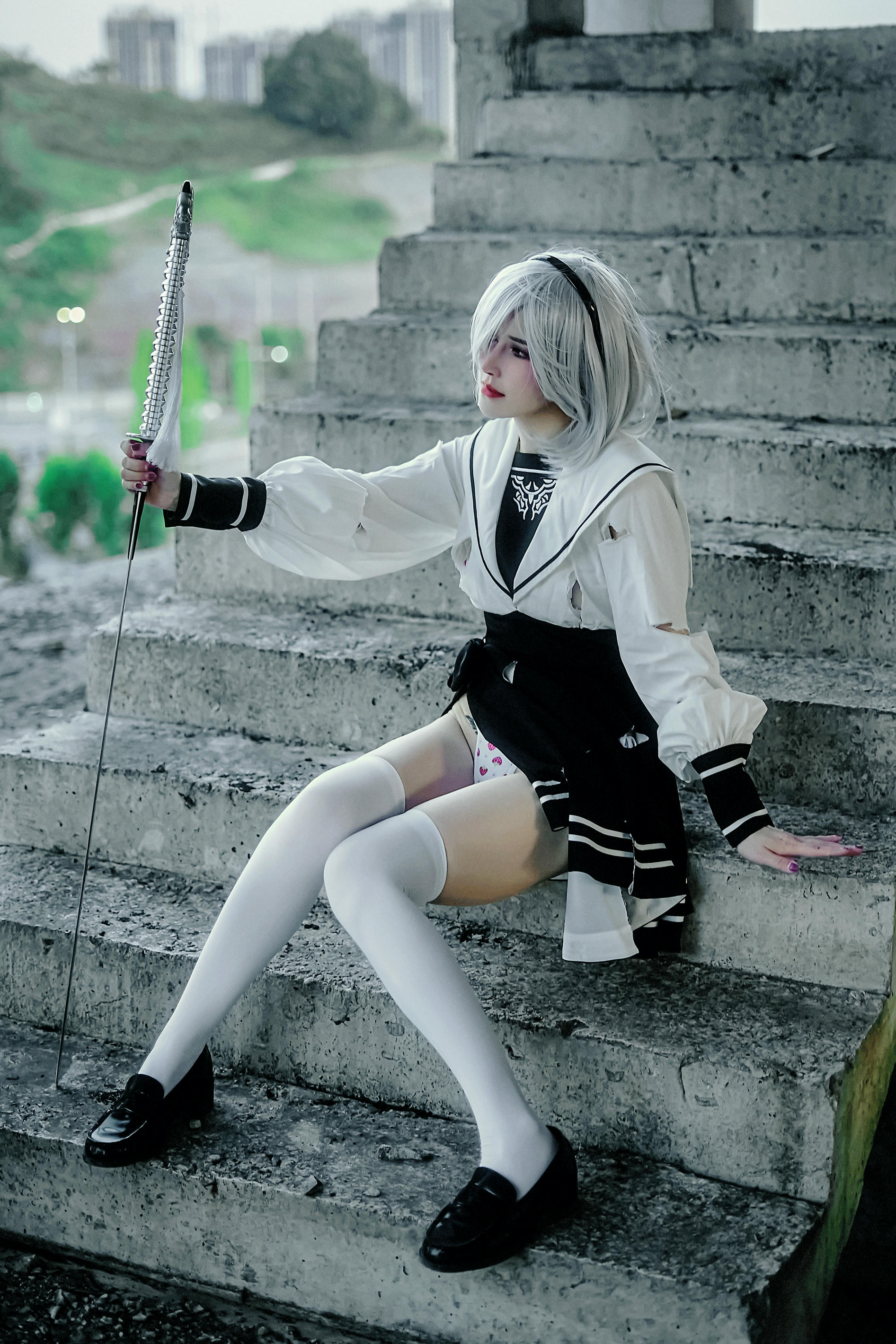 鹿八岁 NO.031 废墟尼尔2B [33P1V-480MB]_第1集