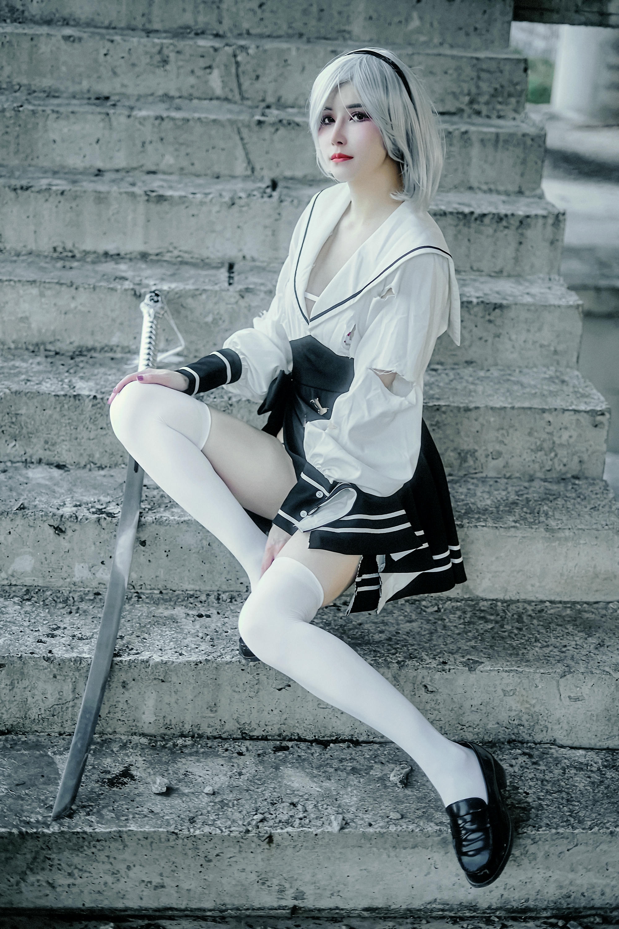 鹿八岁 NO.031 废墟尼尔2B [33P1V-480MB]_第1集