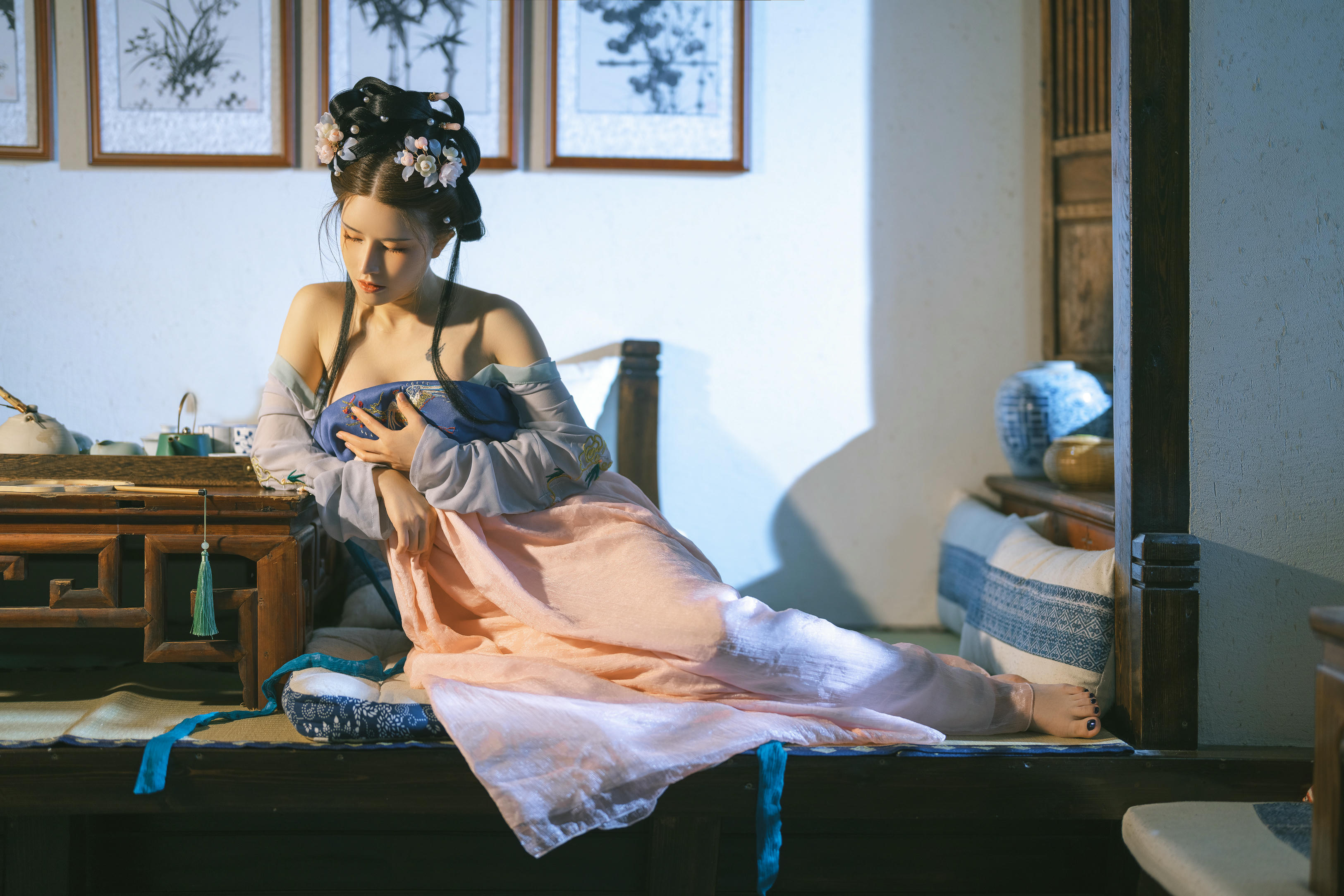 鹿八岁 NO.004 汉服 [60P1V 2.98GB]_第1集