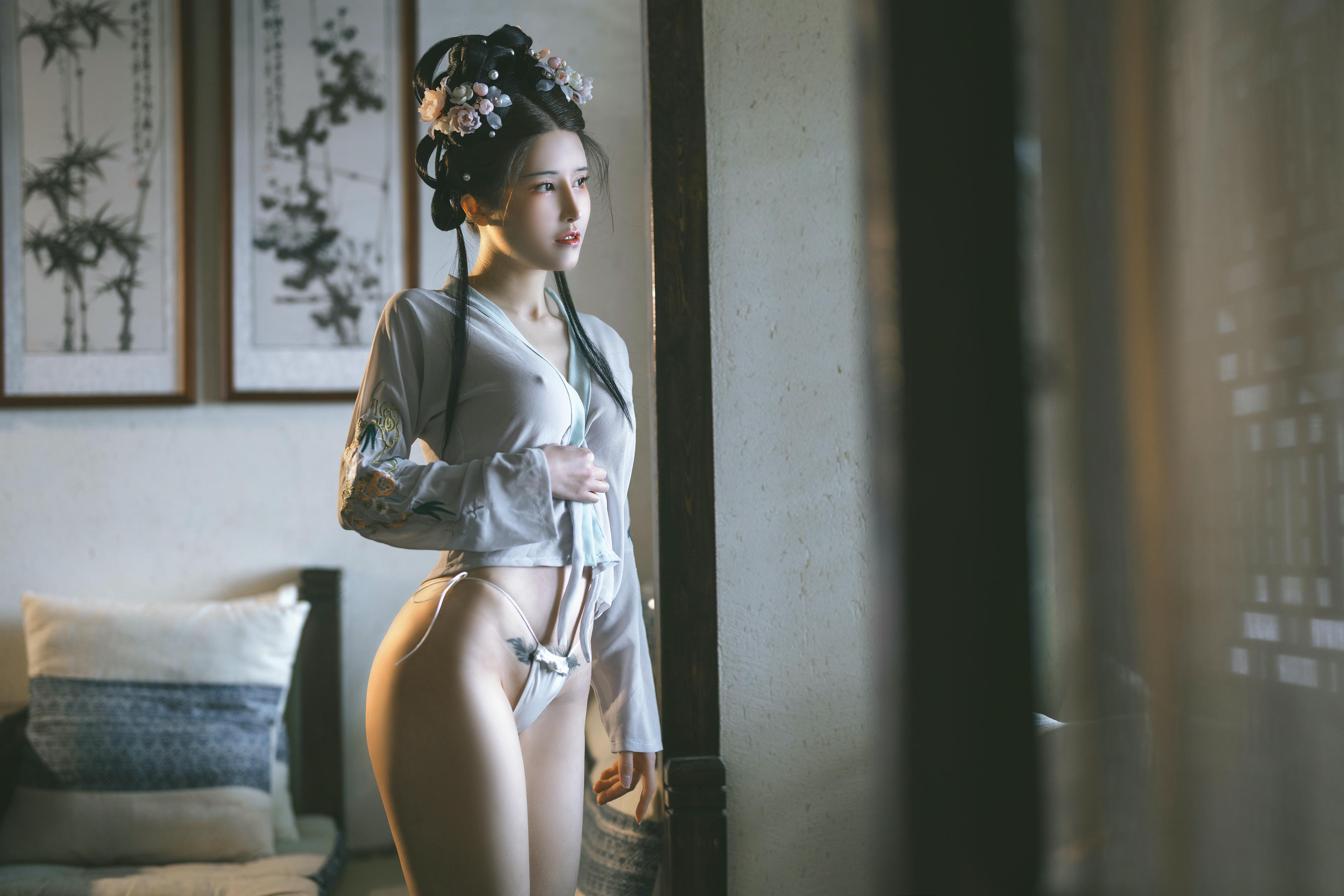 鹿八岁 NO.004 汉服 [60P1V 2.98GB]_第2集